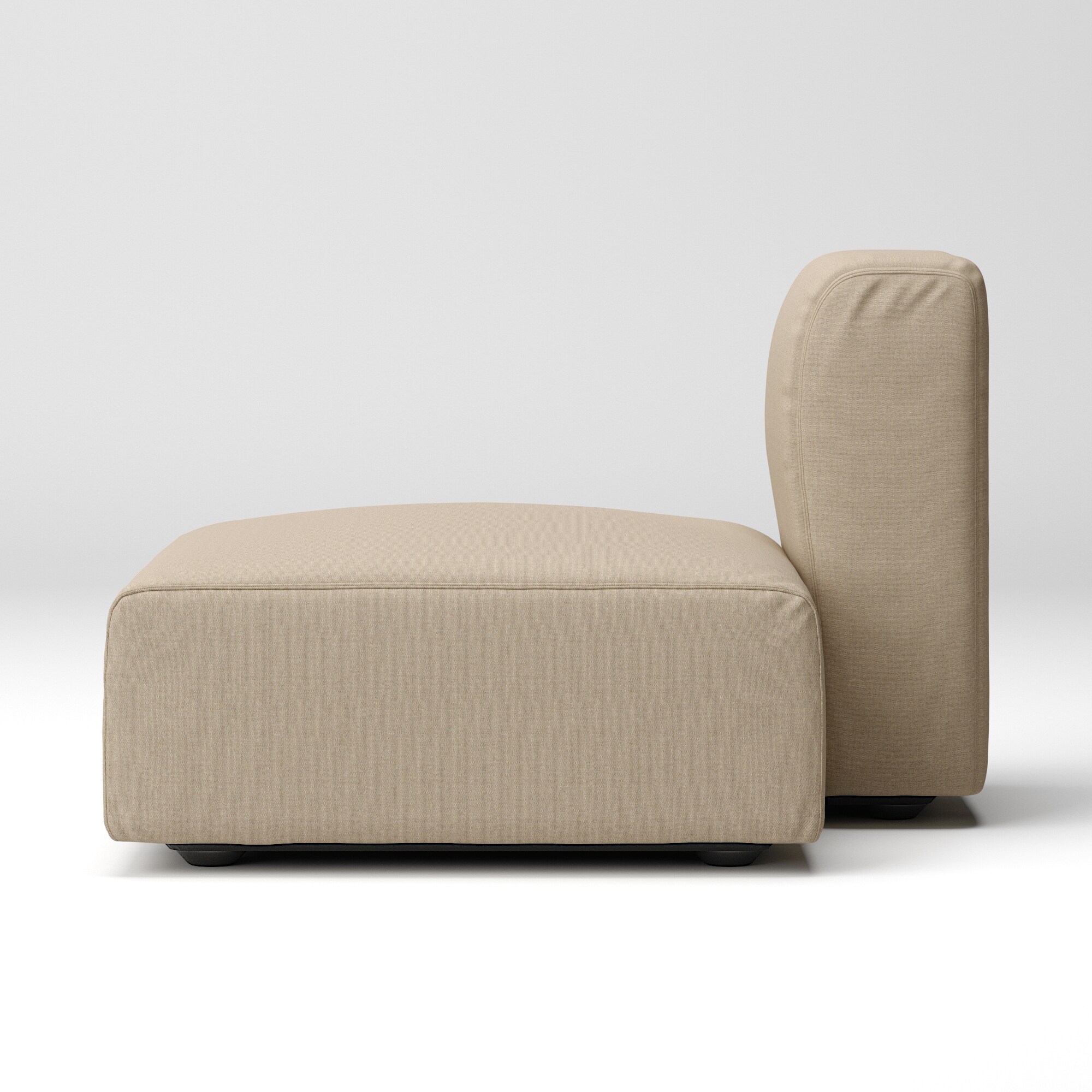 【カバー】綿帆布　ユニットソファ　ハーフバックレスト　大用カバー