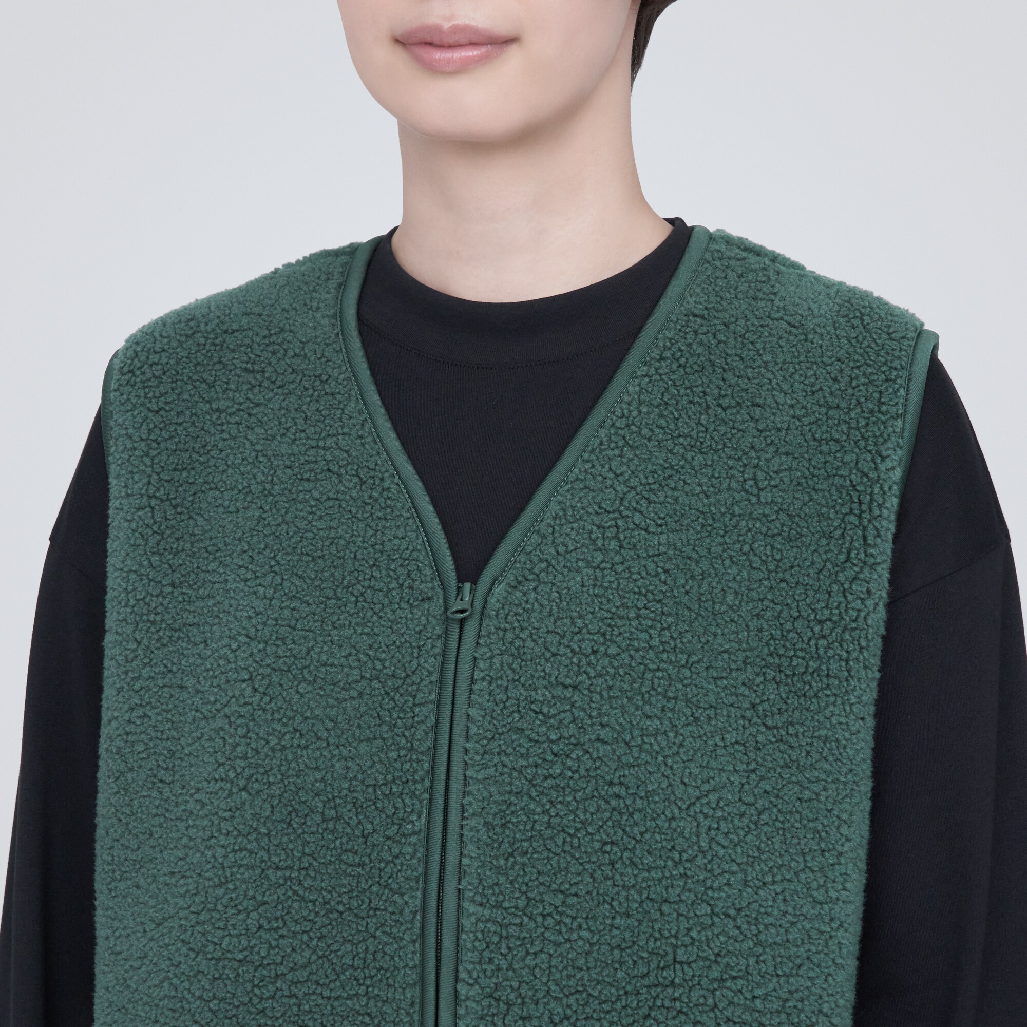 ボアフリースベスト