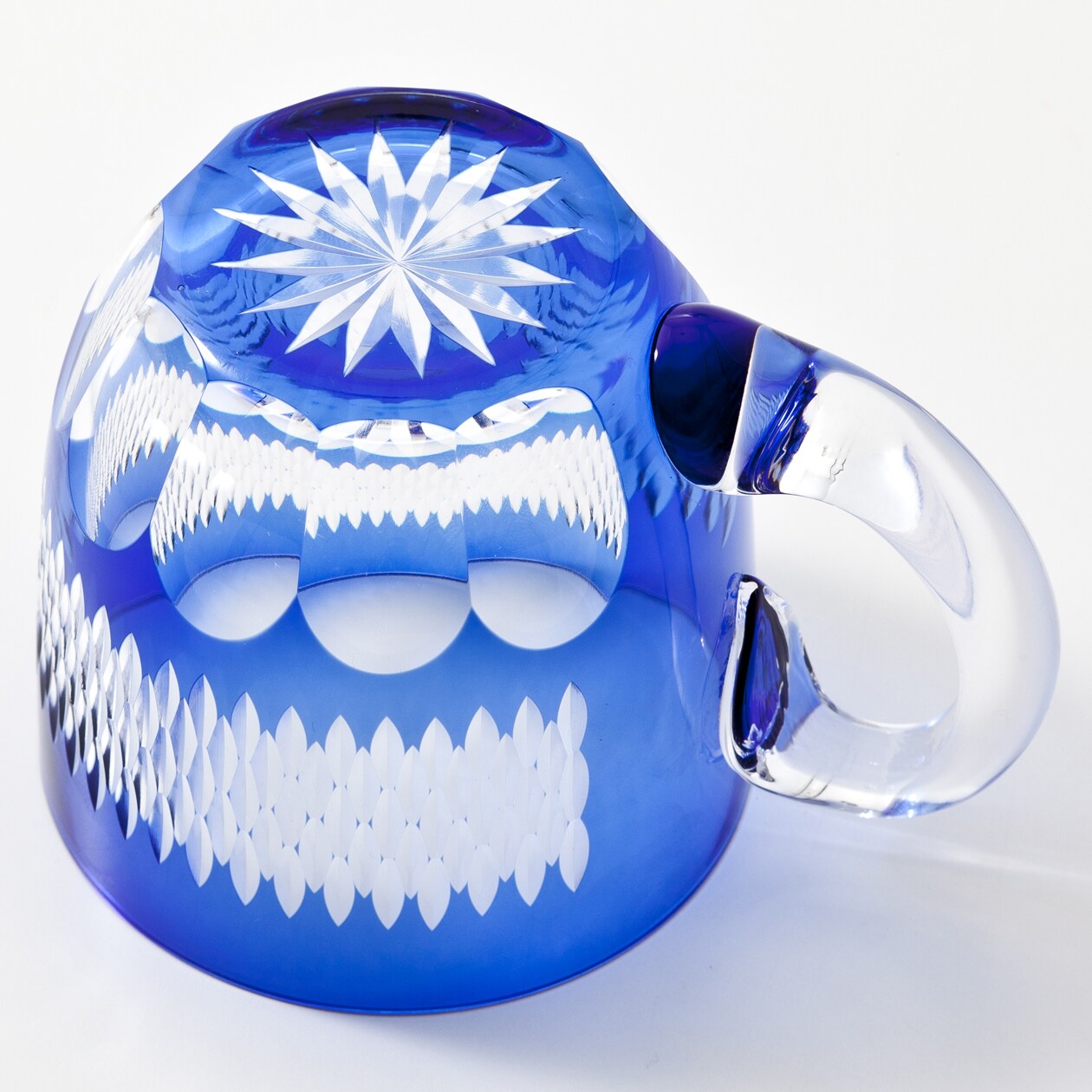 江戸切子の硝子カップ