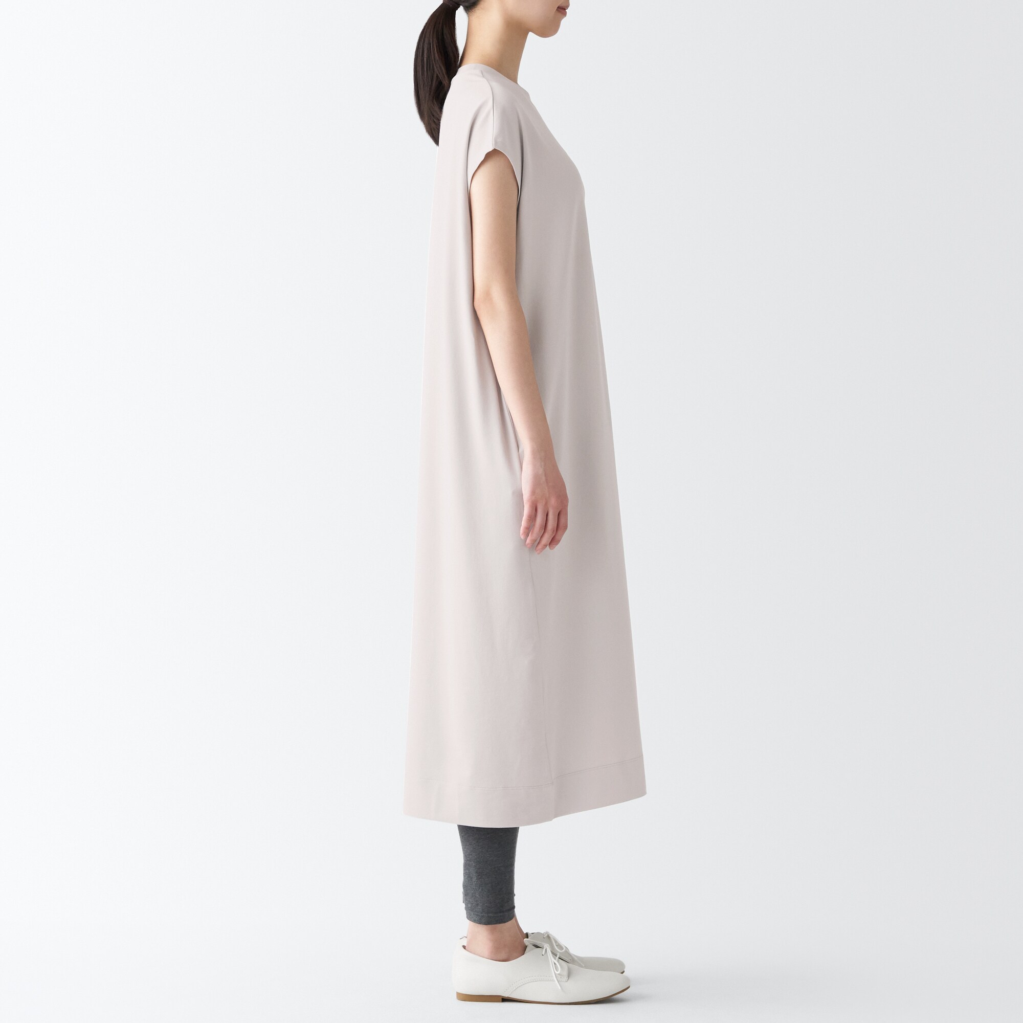 和紙混天竺編みワンピース（婦人）