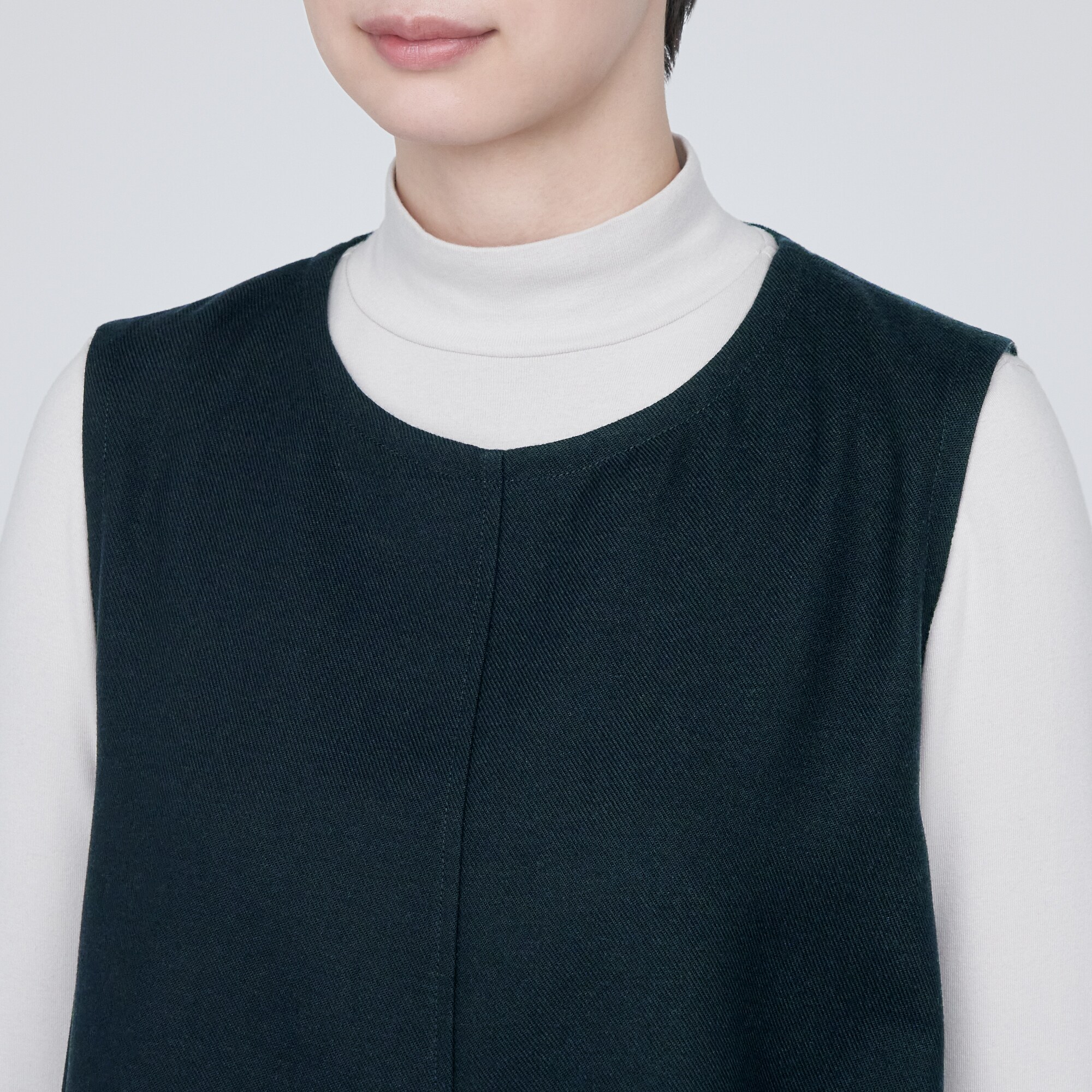 起毛ジャンパースカート