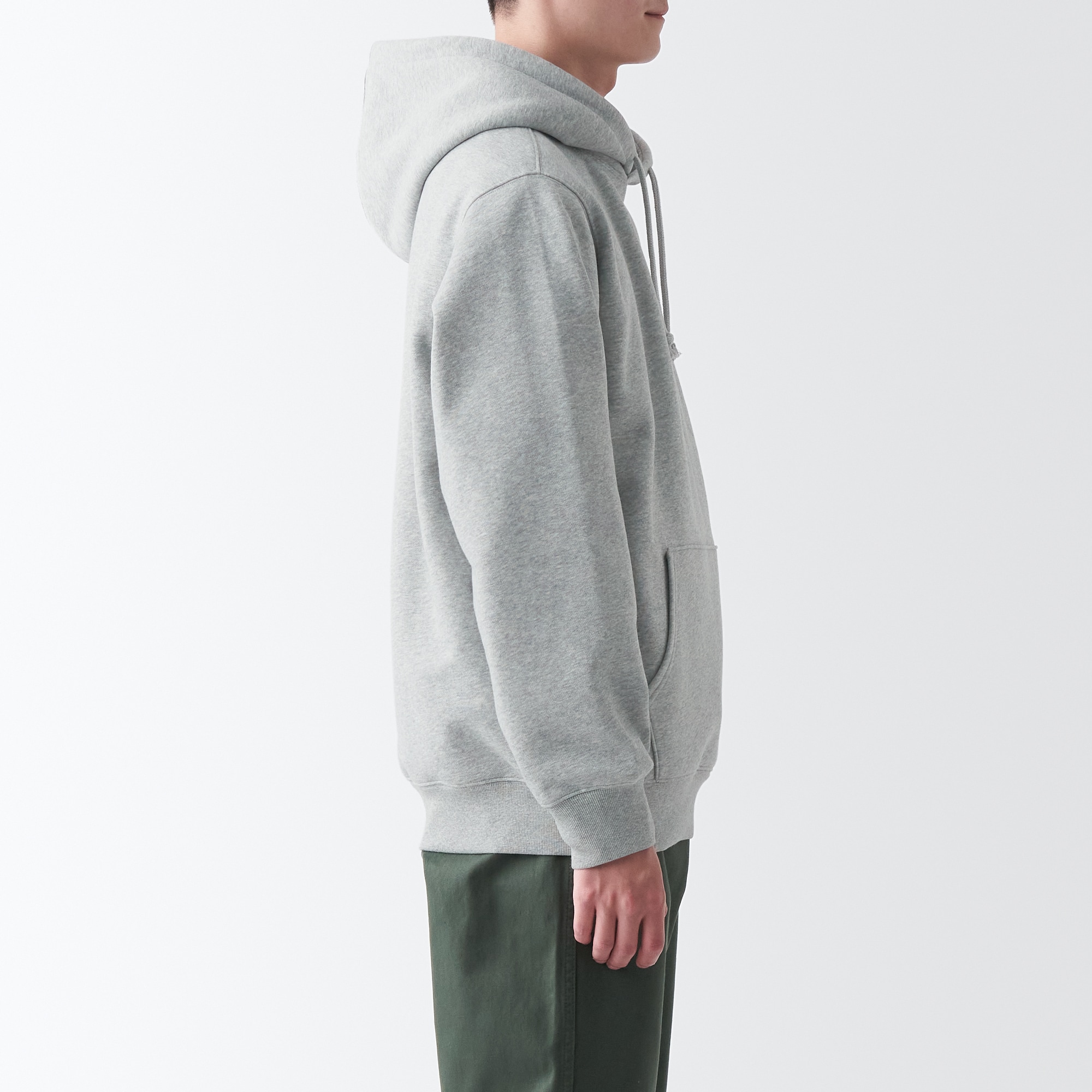 スウェットプルパーカ