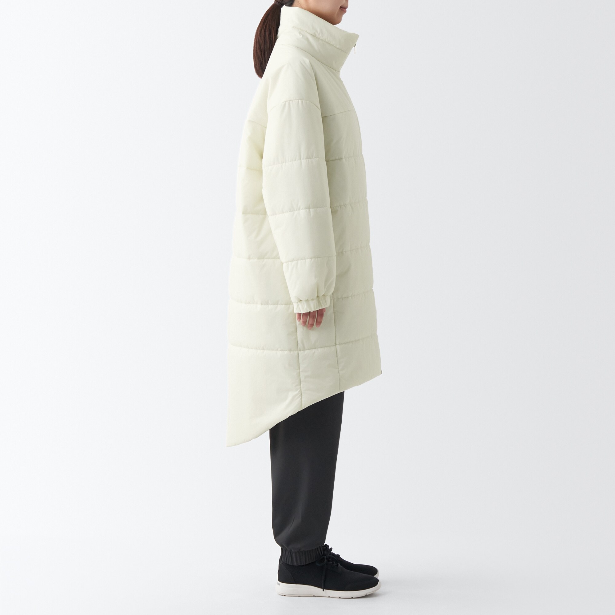 防風撥水中わたコート