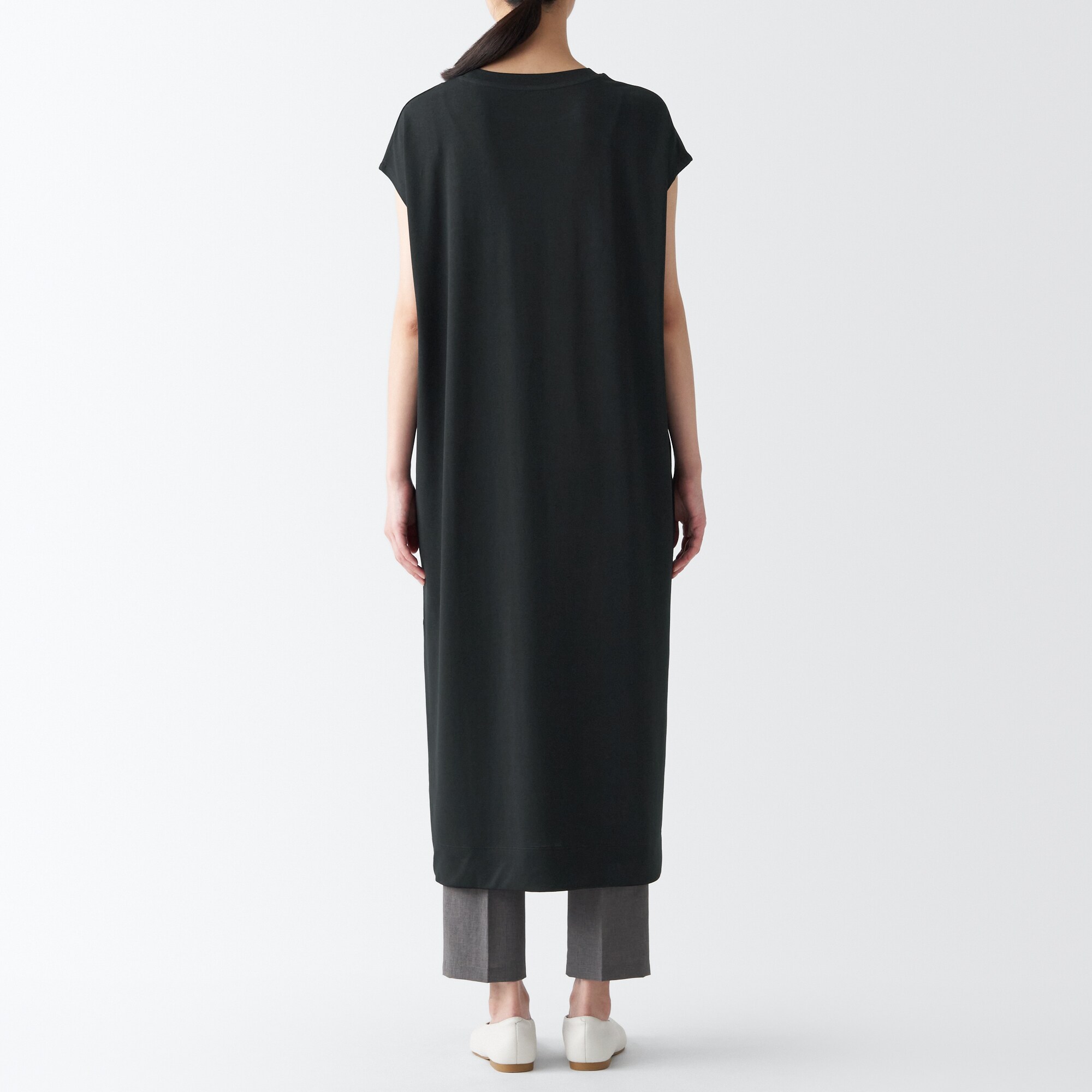 和紙混天竺編みワンピース（婦人）