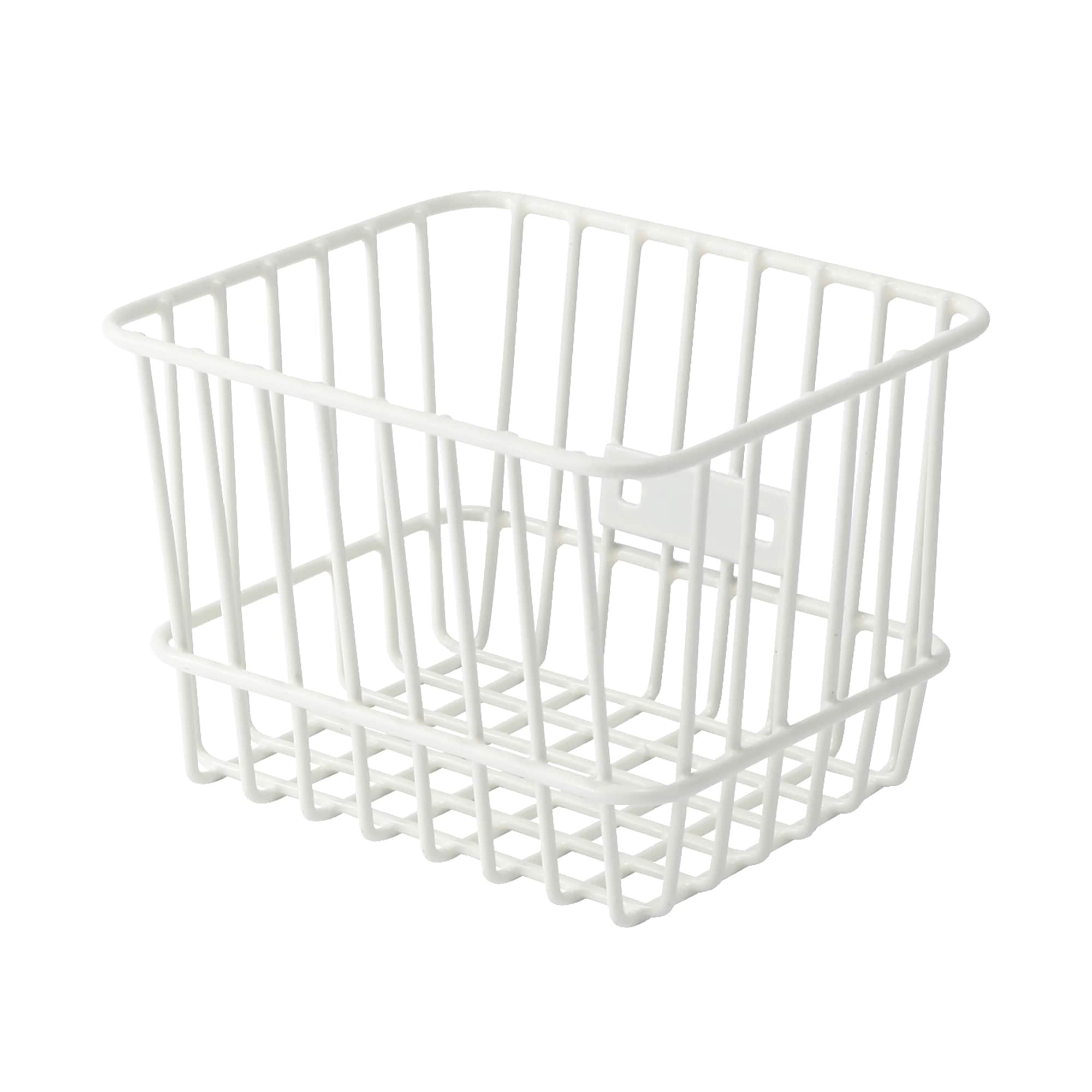 三輪車用バスケット　アイボリー・舵取り棒付き専用