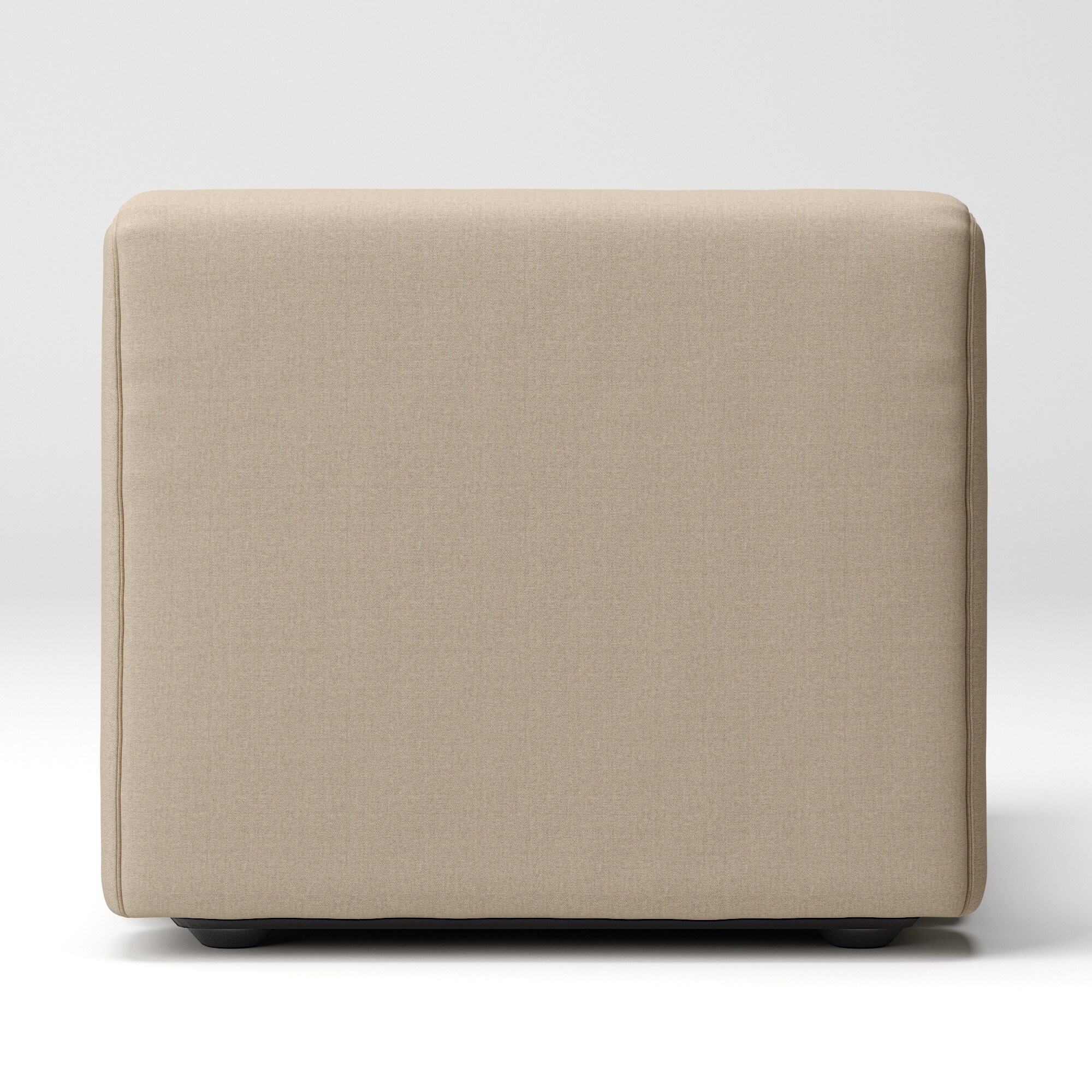 【カバー】綿帆布　ユニットソファ　アームレス　大　幅７７ｃｍ用カバー