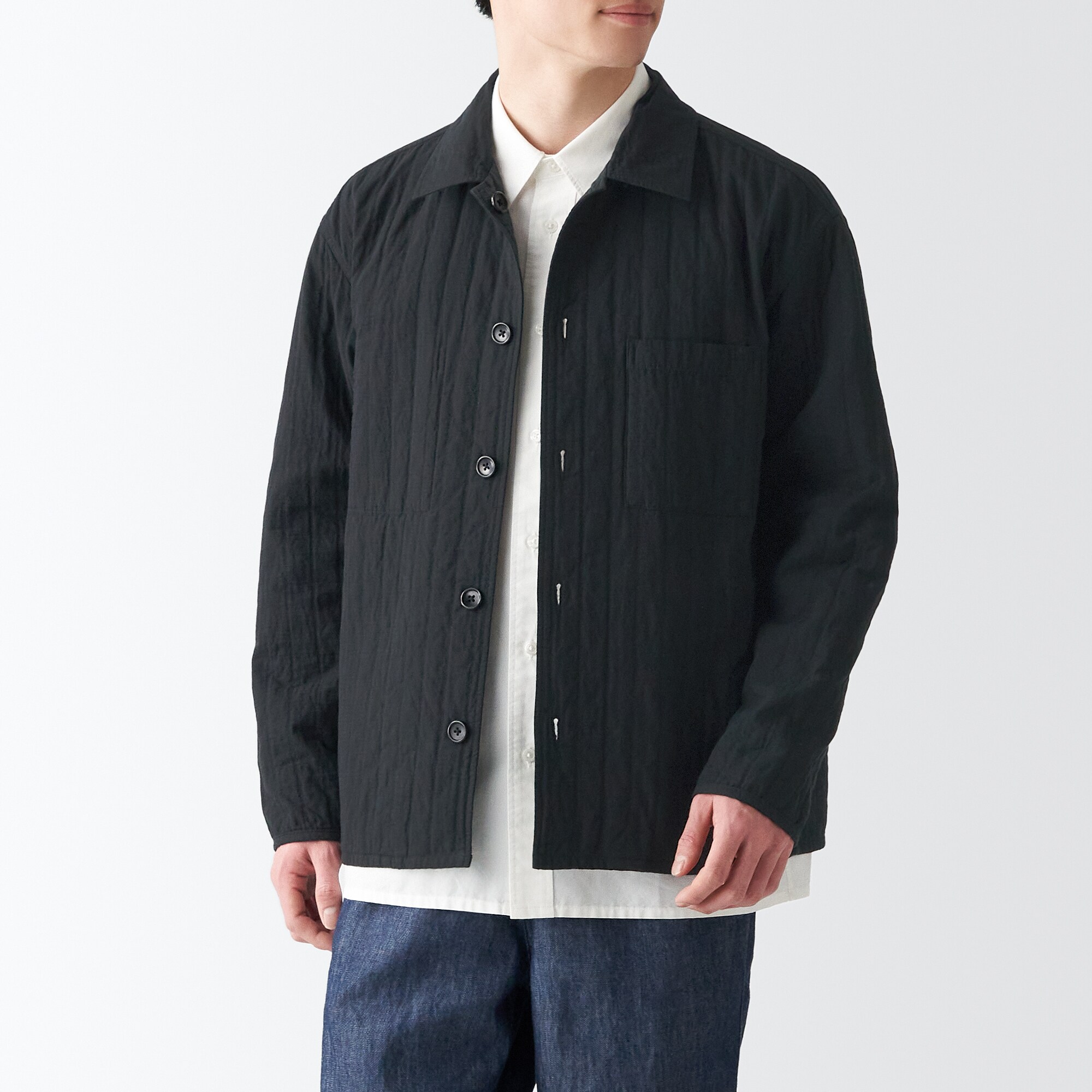 リバーシブルキルトジャケット（紳士）