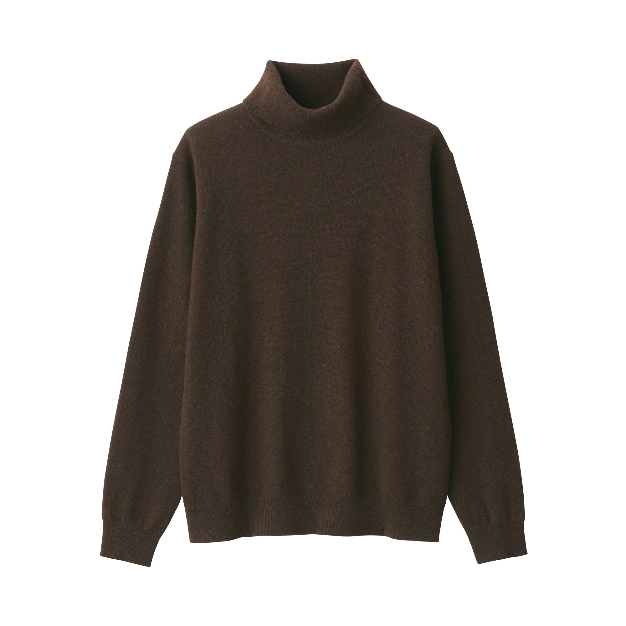 自然のまんまの色ヤクタートルネックセーター（数量限定）