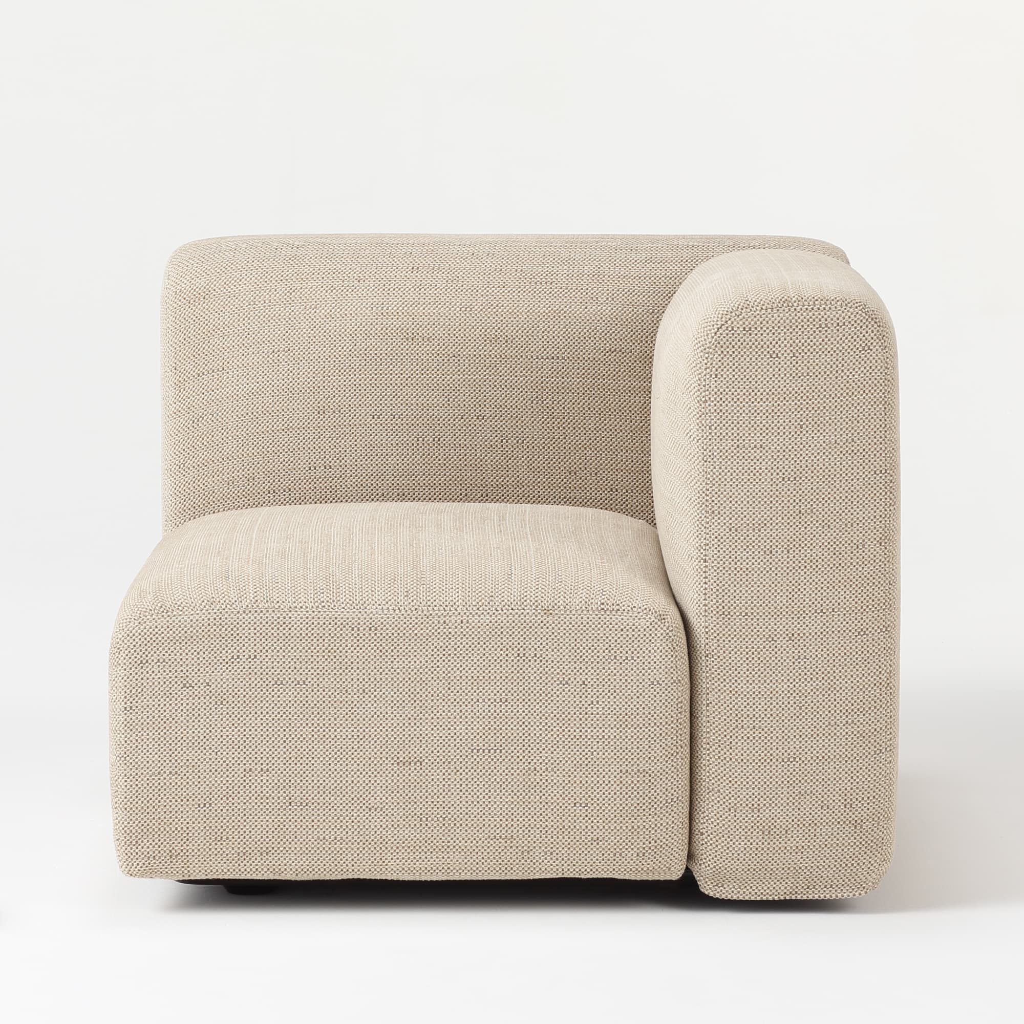 【カバー】綿ポリエステル変り織ユニットソファ・アーム付・小用カバー