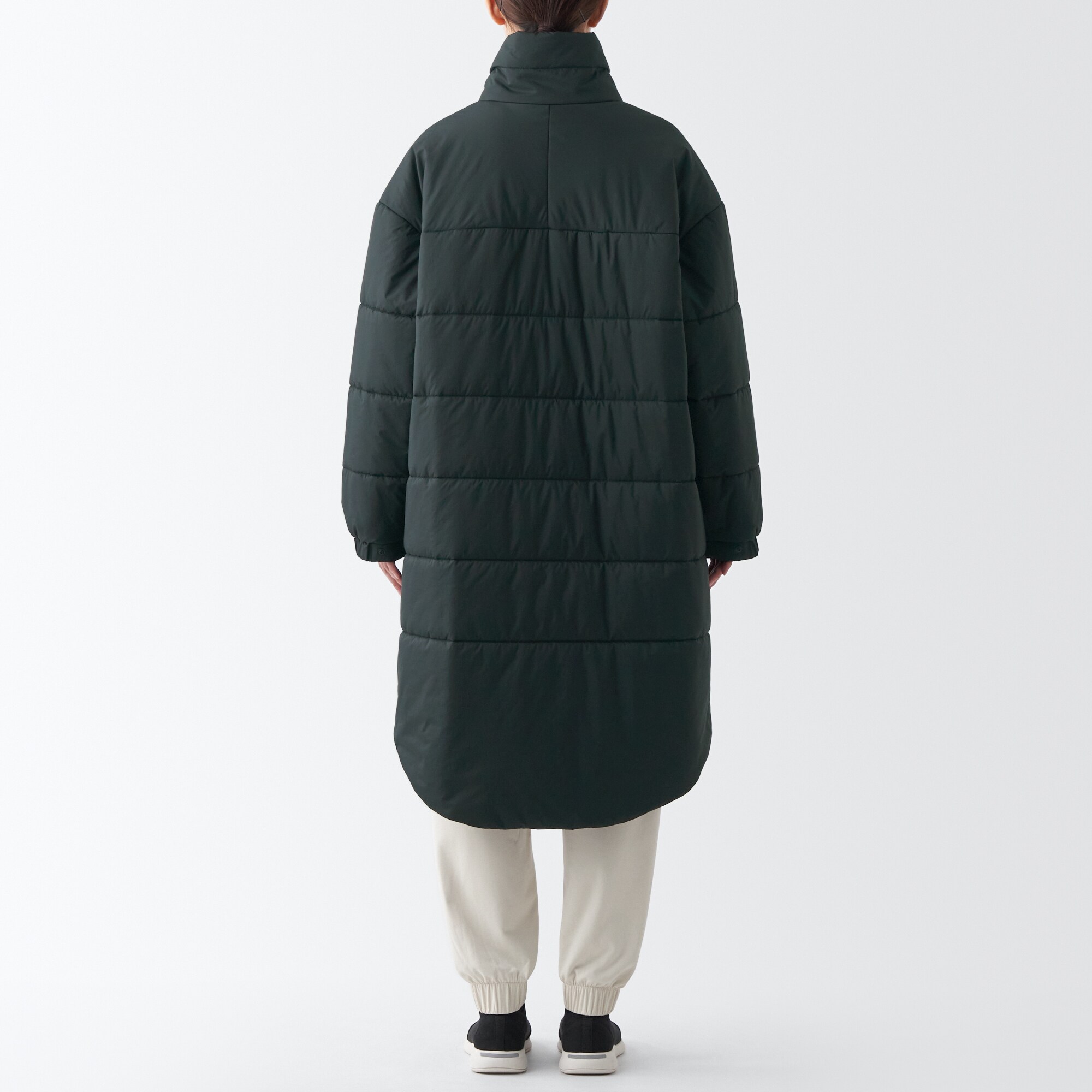 防風撥水中わたコート