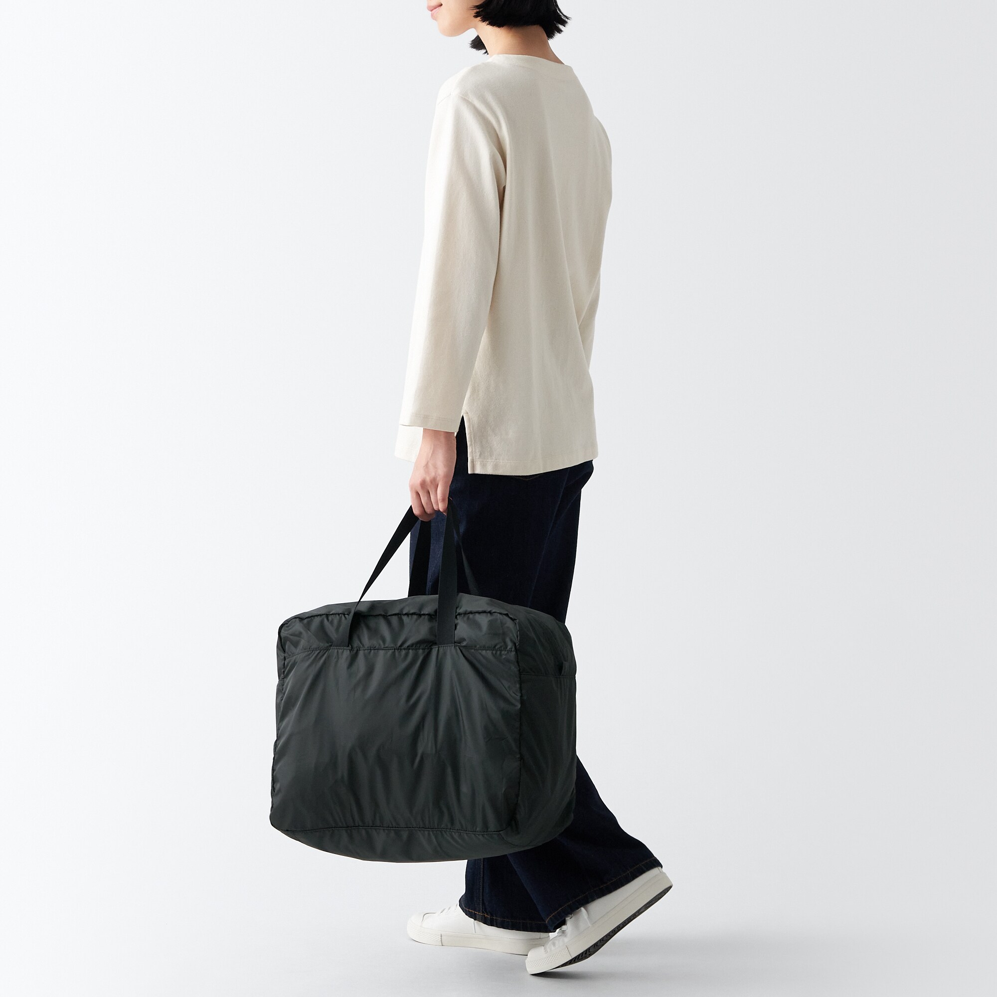 たためる　撥水ボストンバッグ（大）