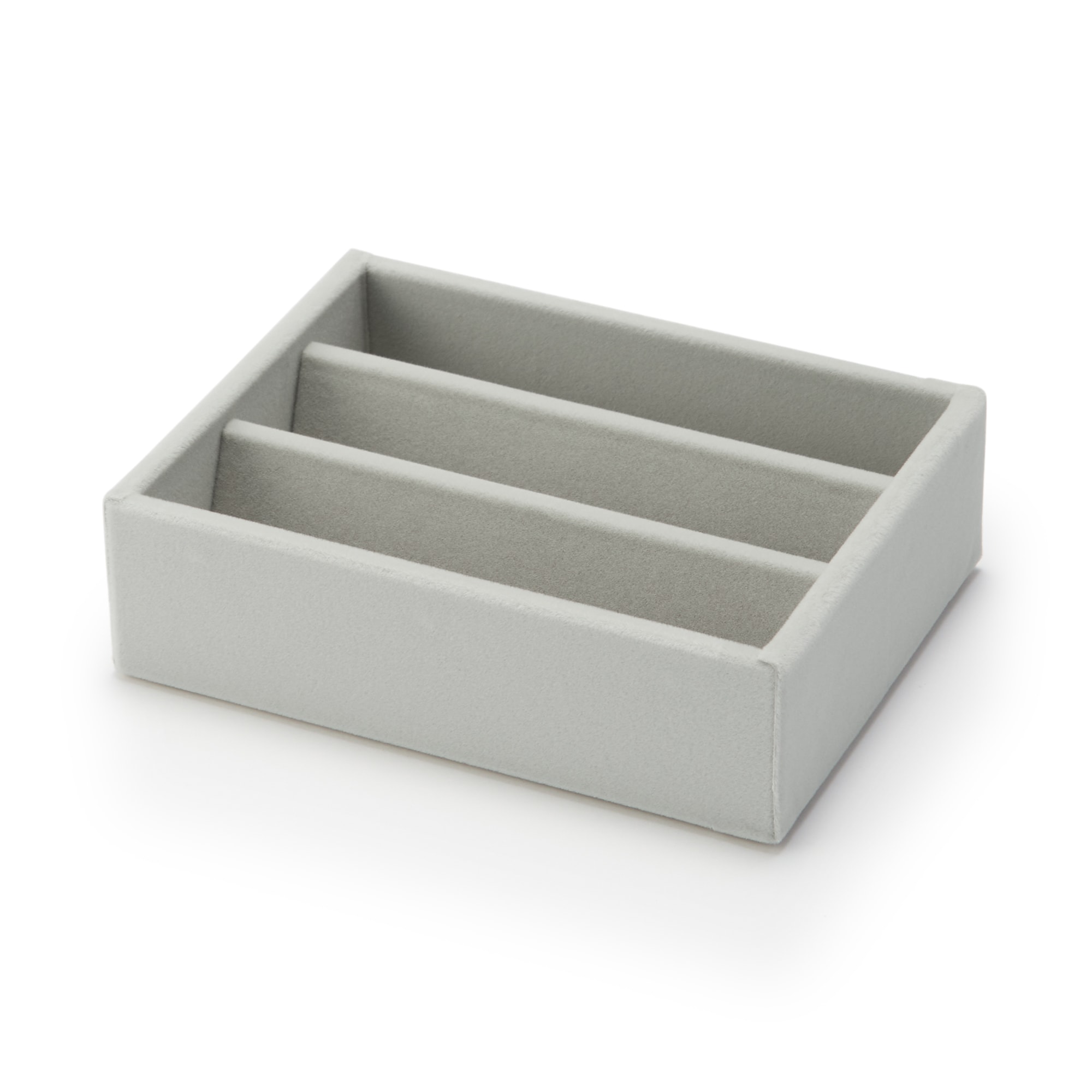 重なるベロアケース・小・メガネ用　約幅１５．５×奥行１２×高さ４．７ｃｍ