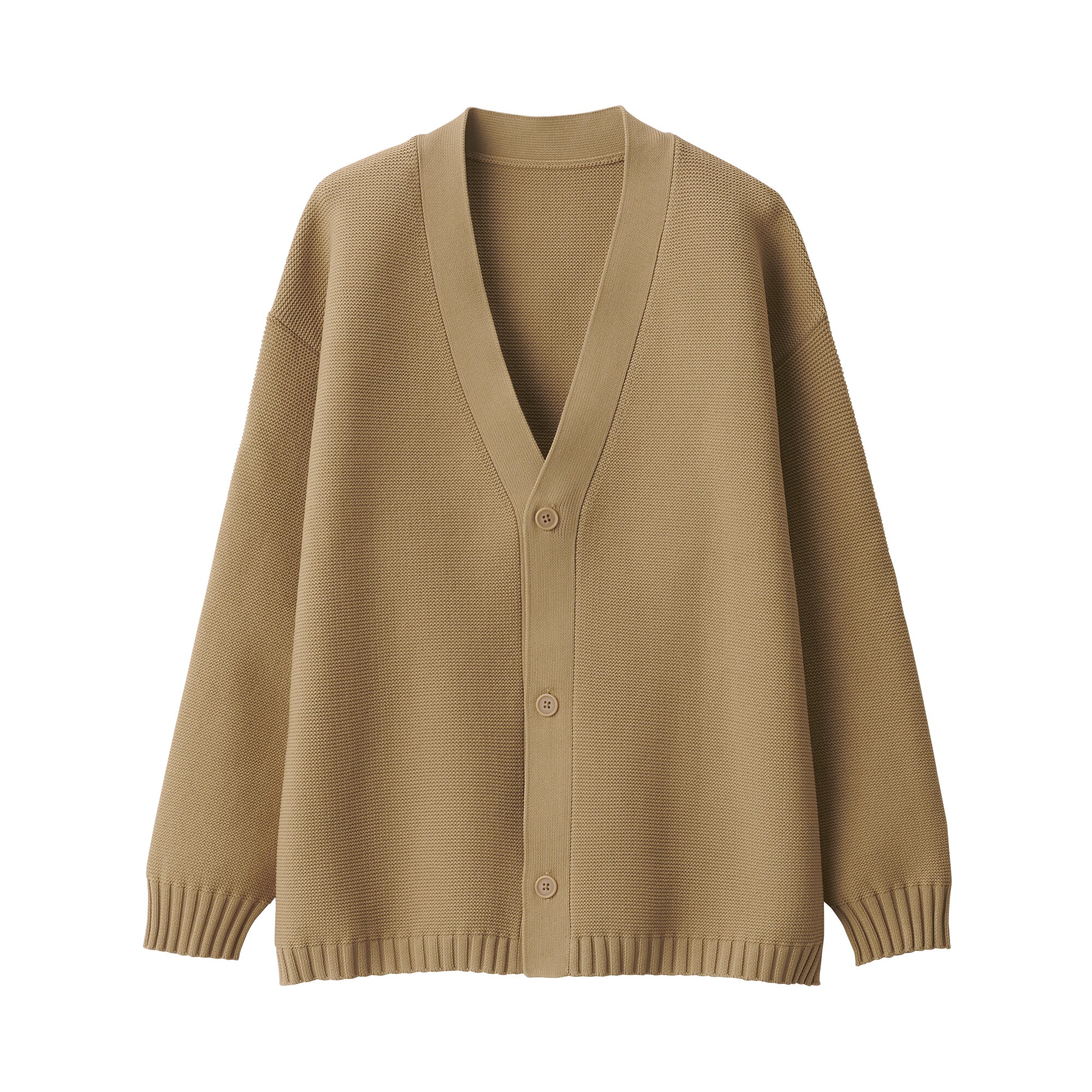 あたたかくて洗えるＶネックカーディガン