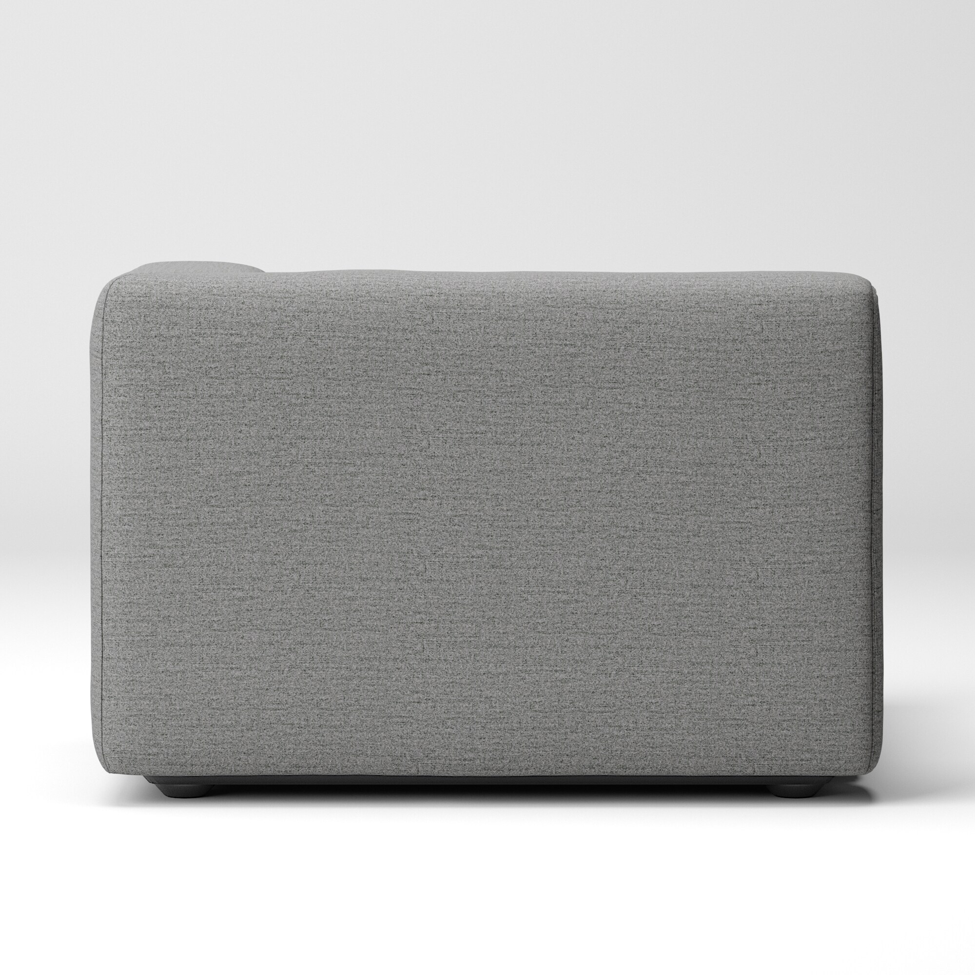 【カバー】綿帆布　ユニットソファ　ハーフアーム付　大（左）用カバー