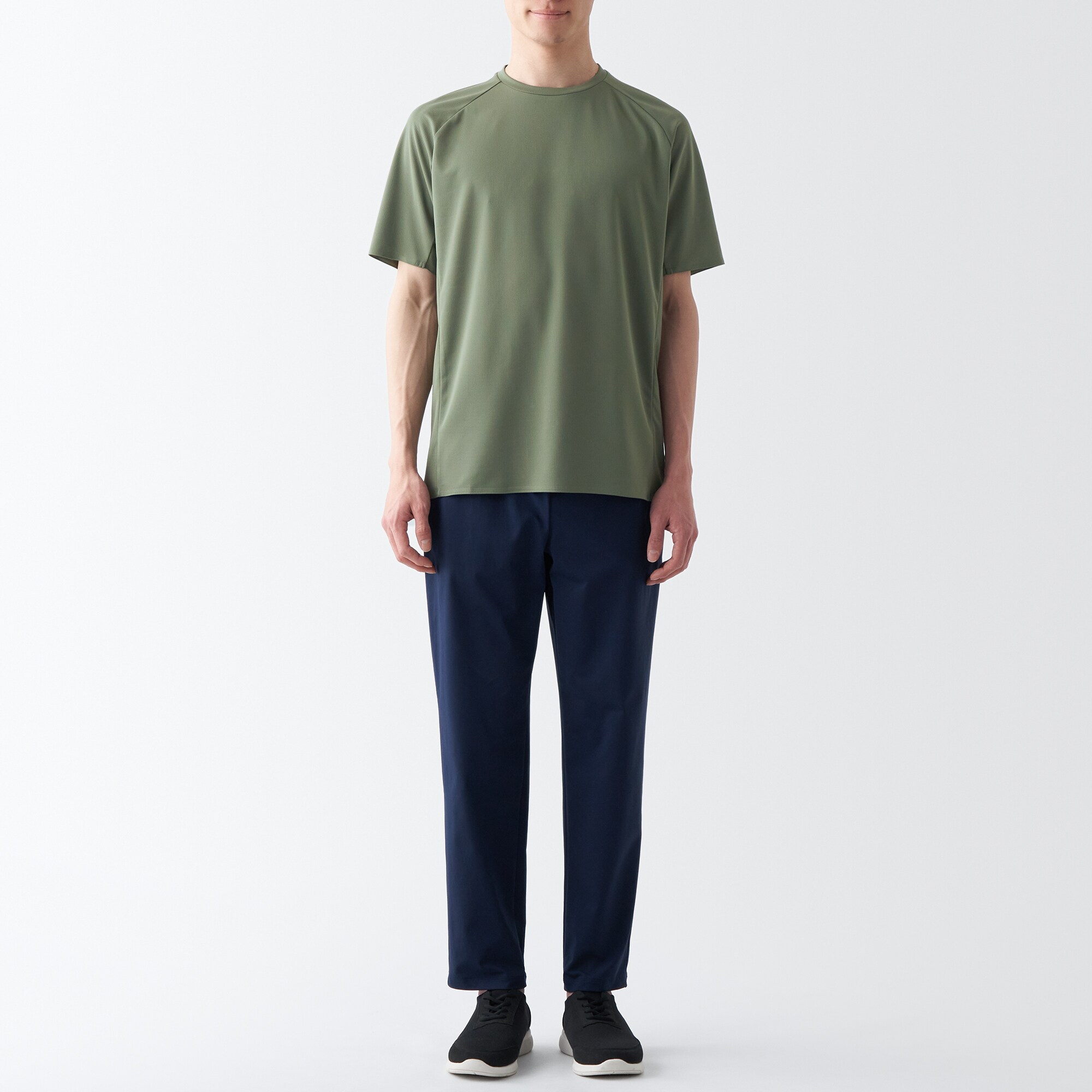 ＵＶカット涼感クルーネックＴシャツ