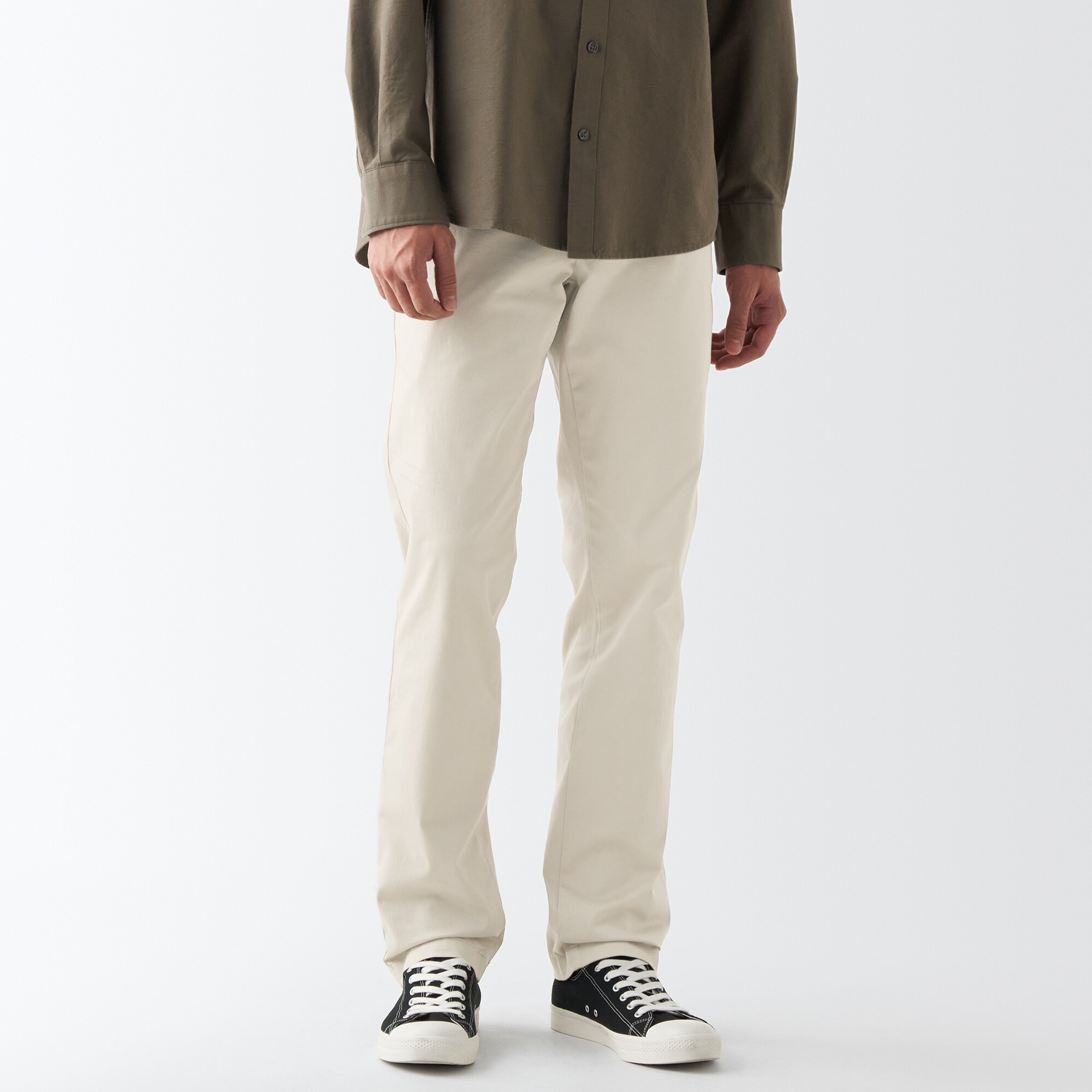 【スリム】ストレッチチノスリムパンツ（股下８２ｃｍ）