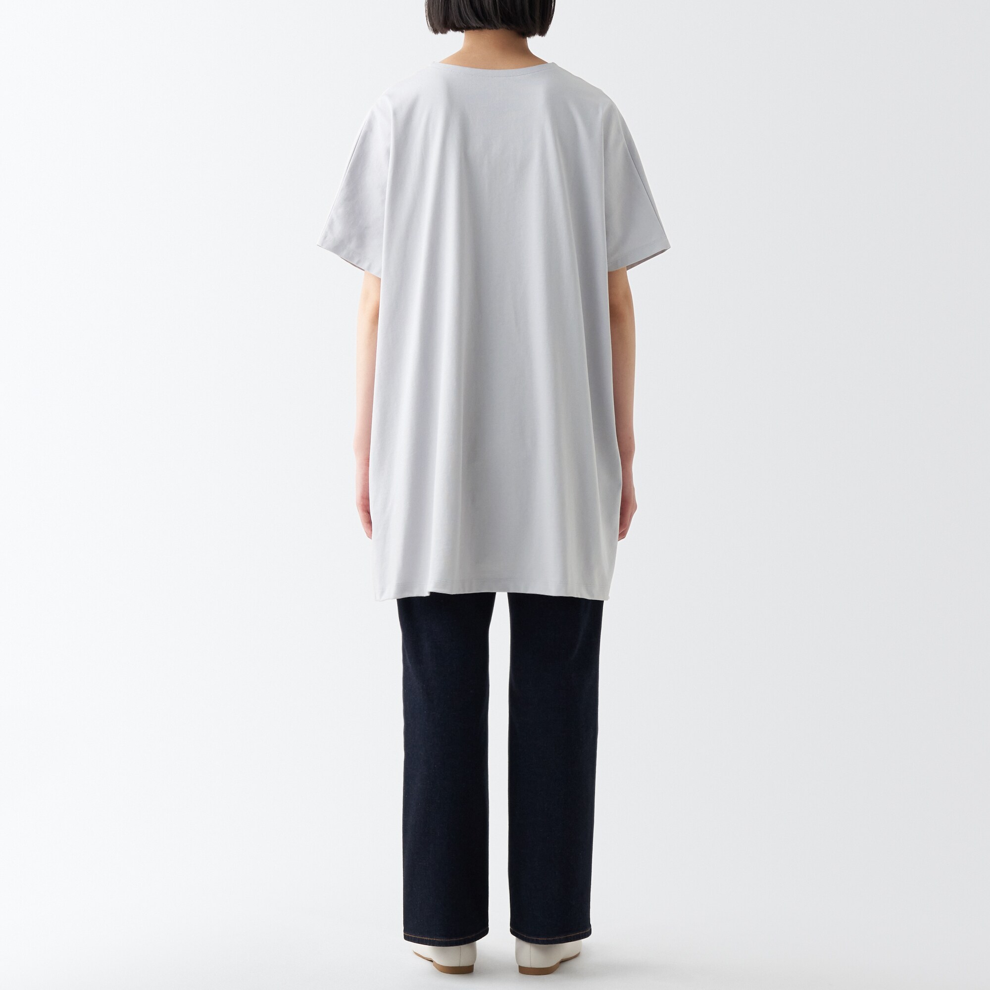 涼感ＵＶカットＶネックチュニック