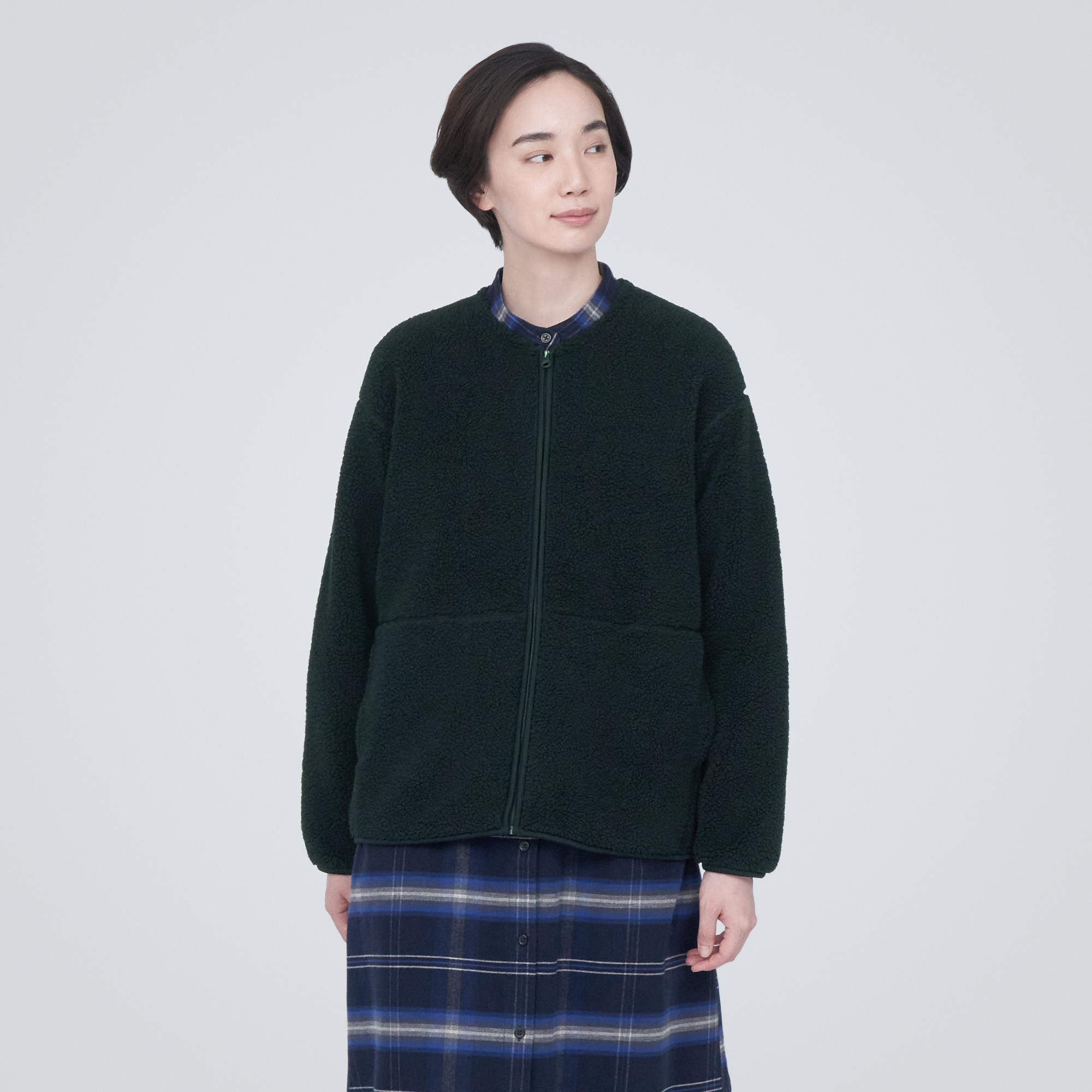 ボアフリースジャケット