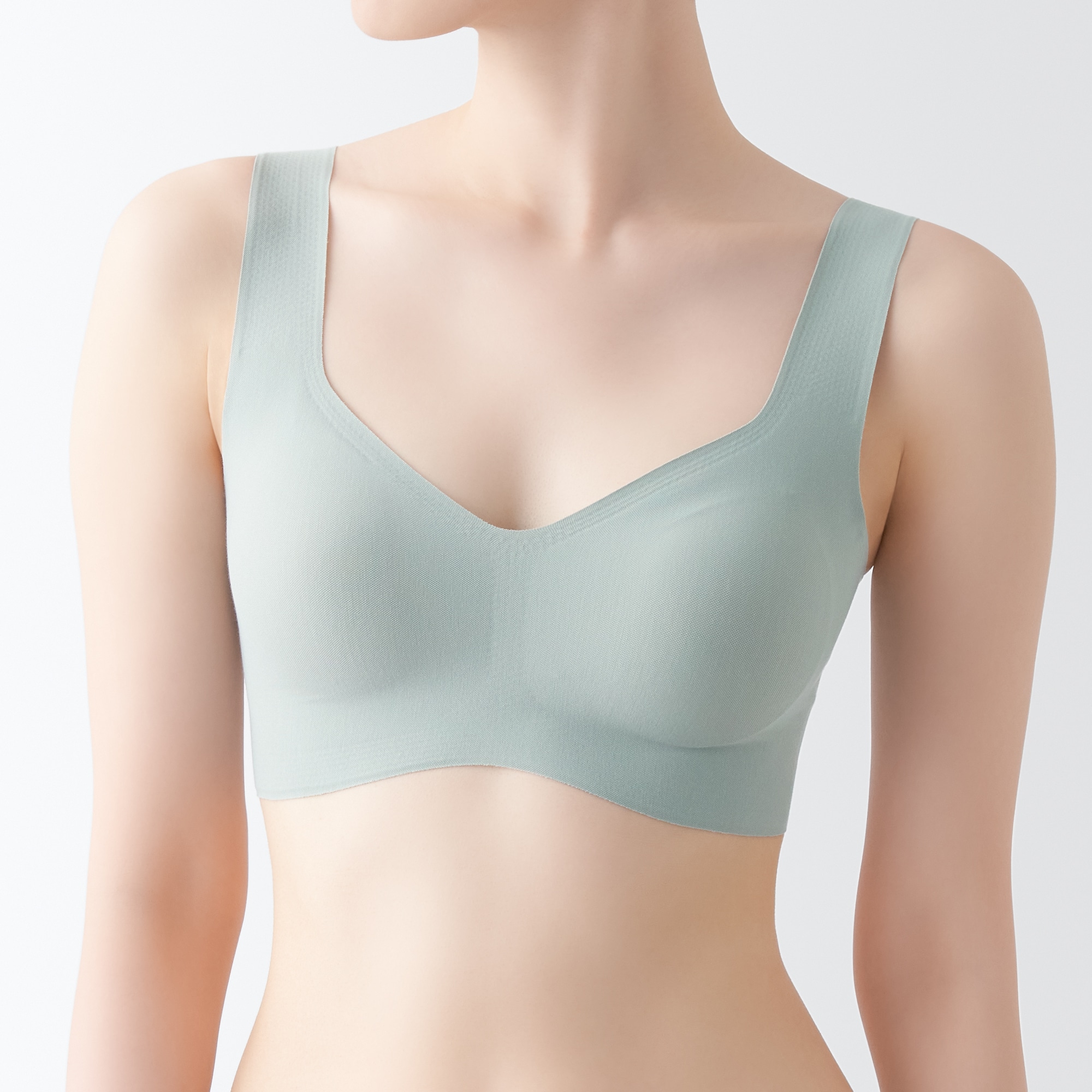 婦人　ひびきにくいハーフトップブラジャー