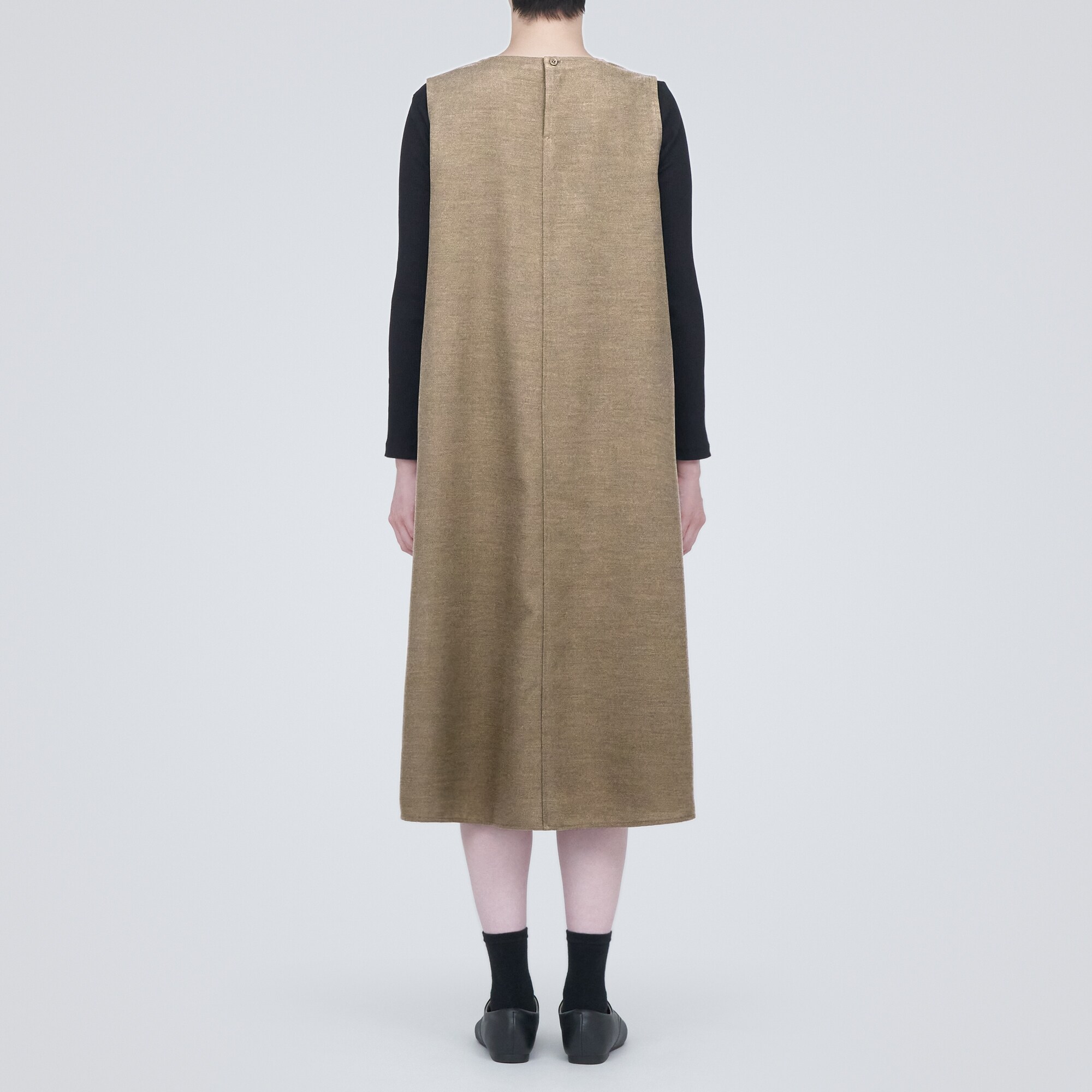 起毛ジャンパースカート