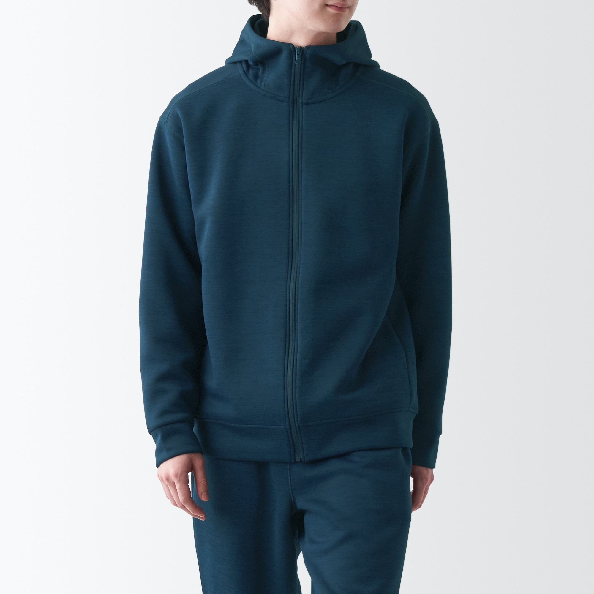 ＵＶカット乾きやすいスウェットフルジップパーカ