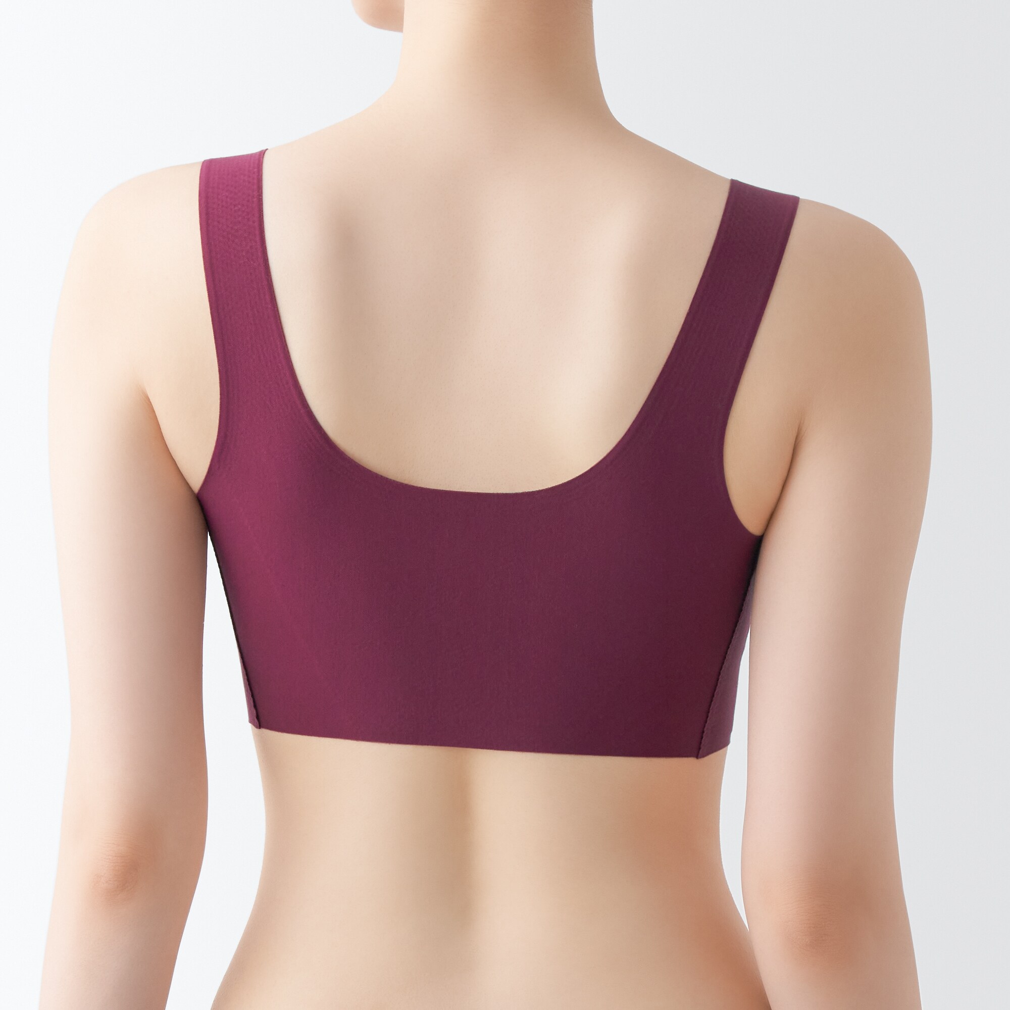 婦人　ひびきにくいハーフトップブラジャー