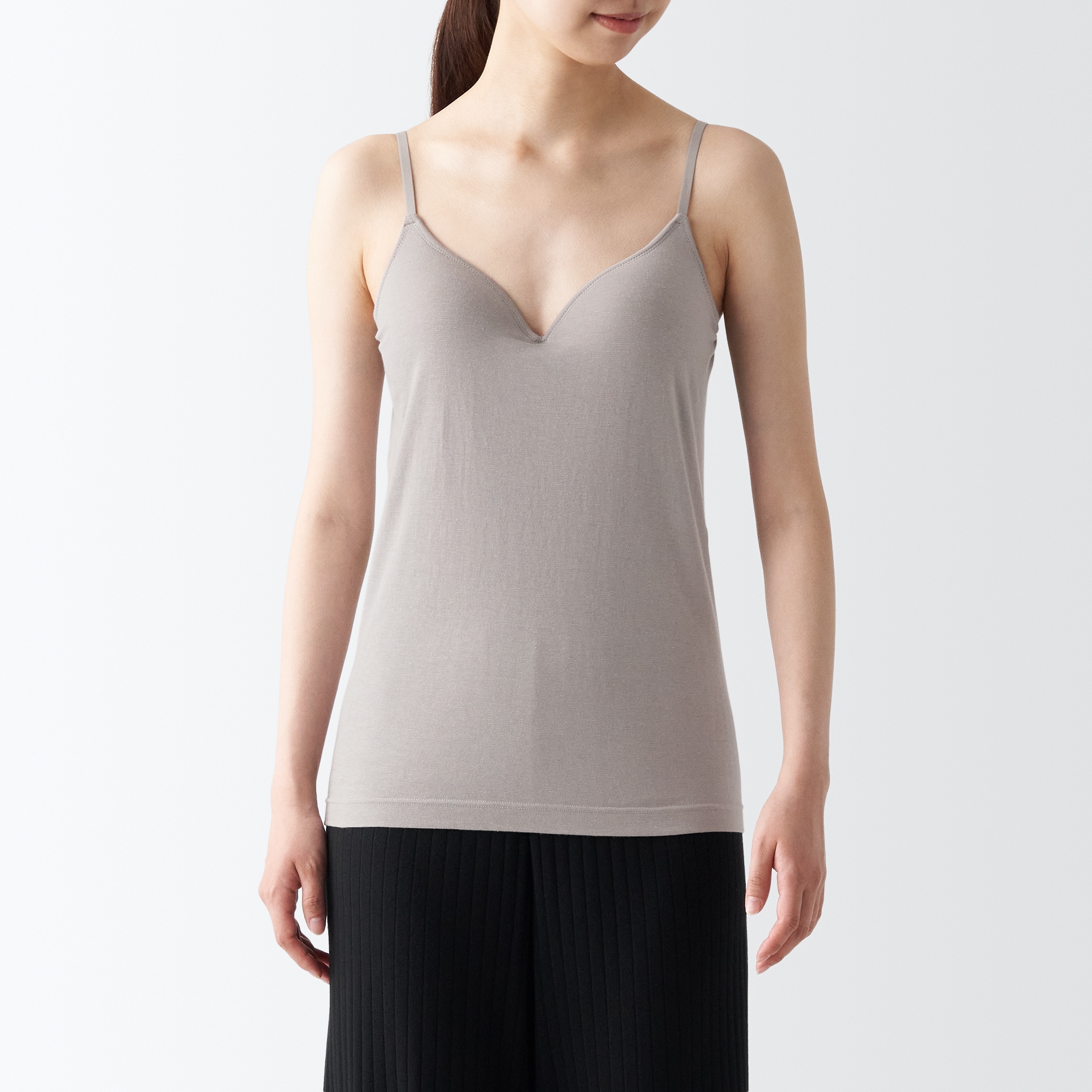 あったか綿　ブラキャミソール