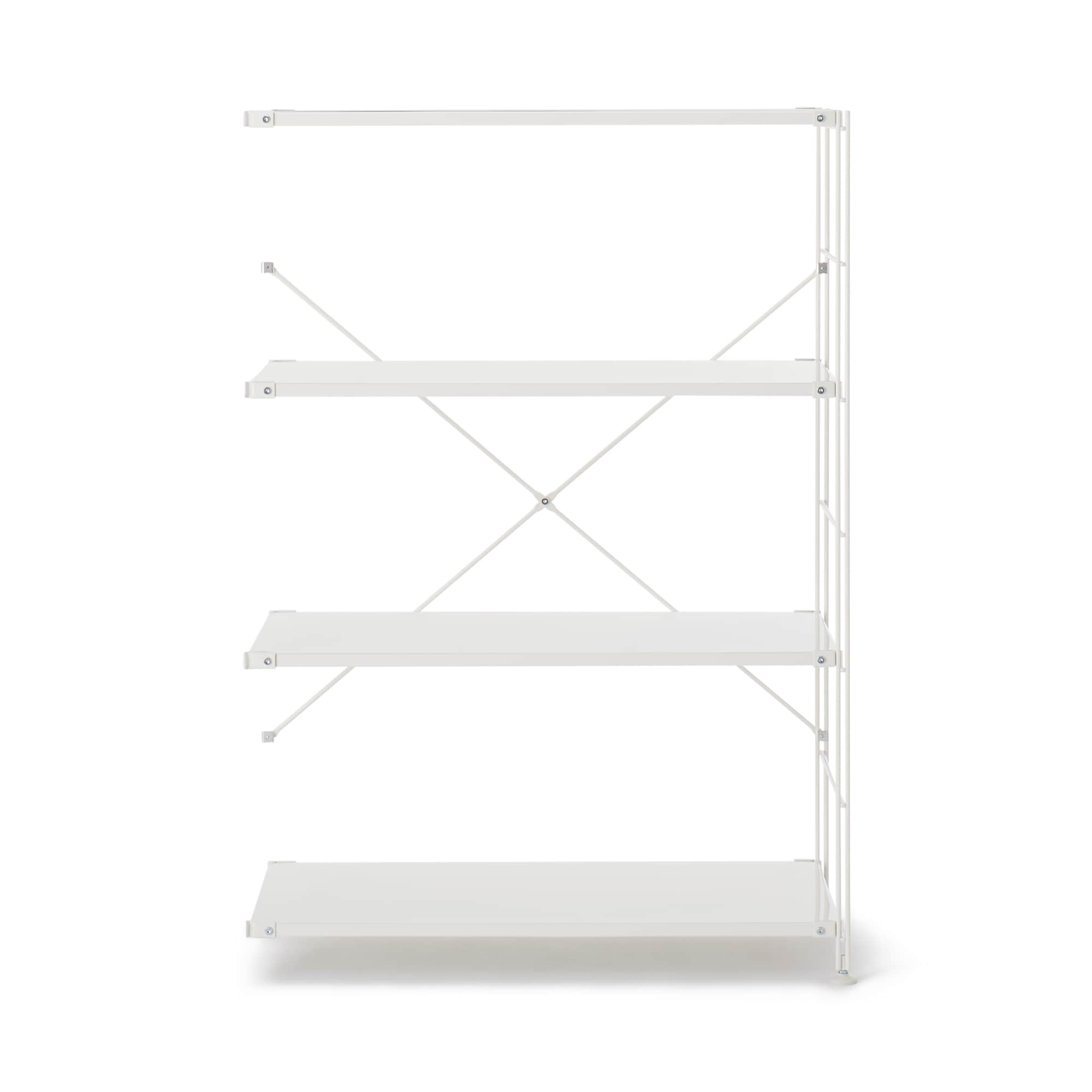 スチールユニットシェルフ用スチール棚追加セット　幅８４ｃｍタイプ　中