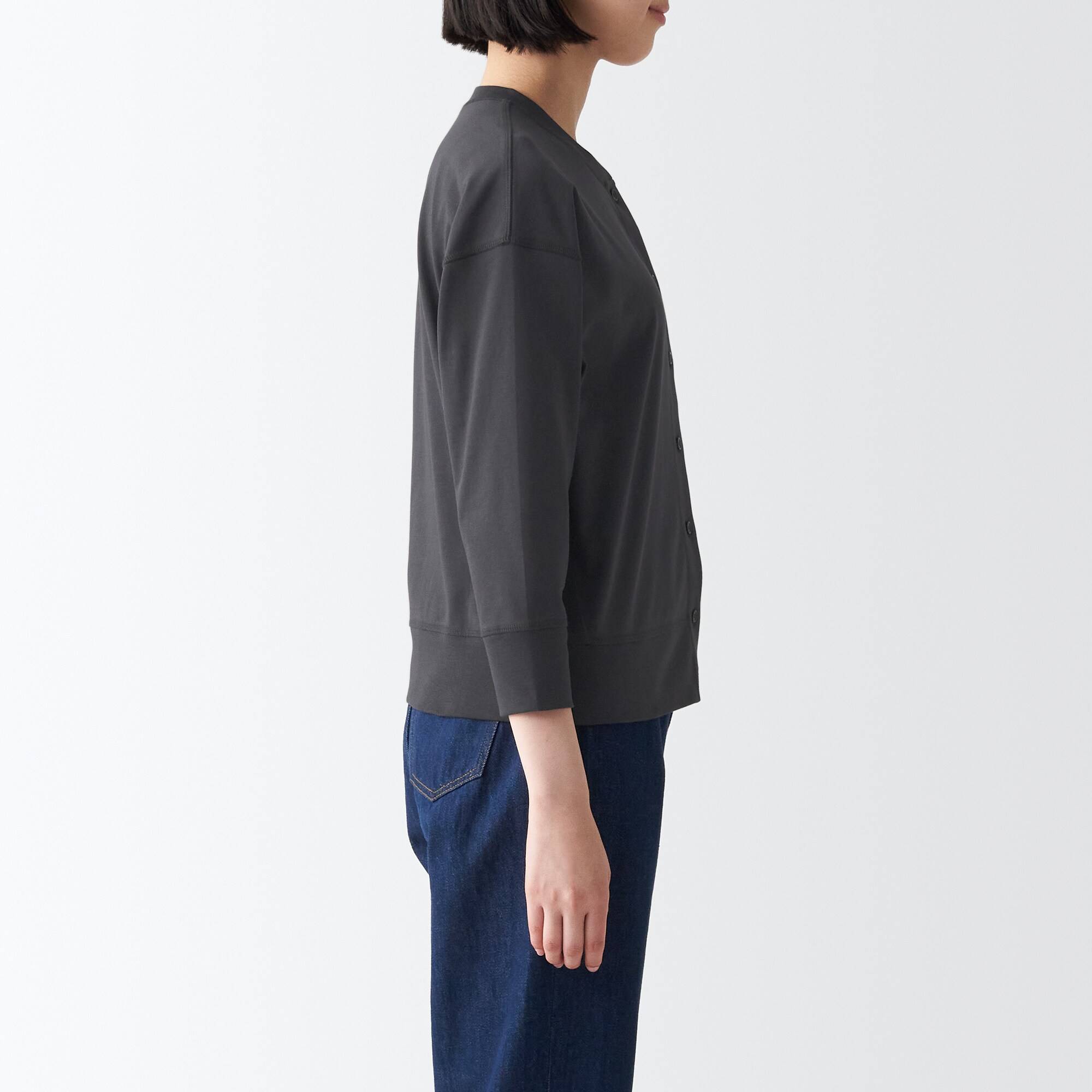 ＵＶカット天竺編みカーディガン