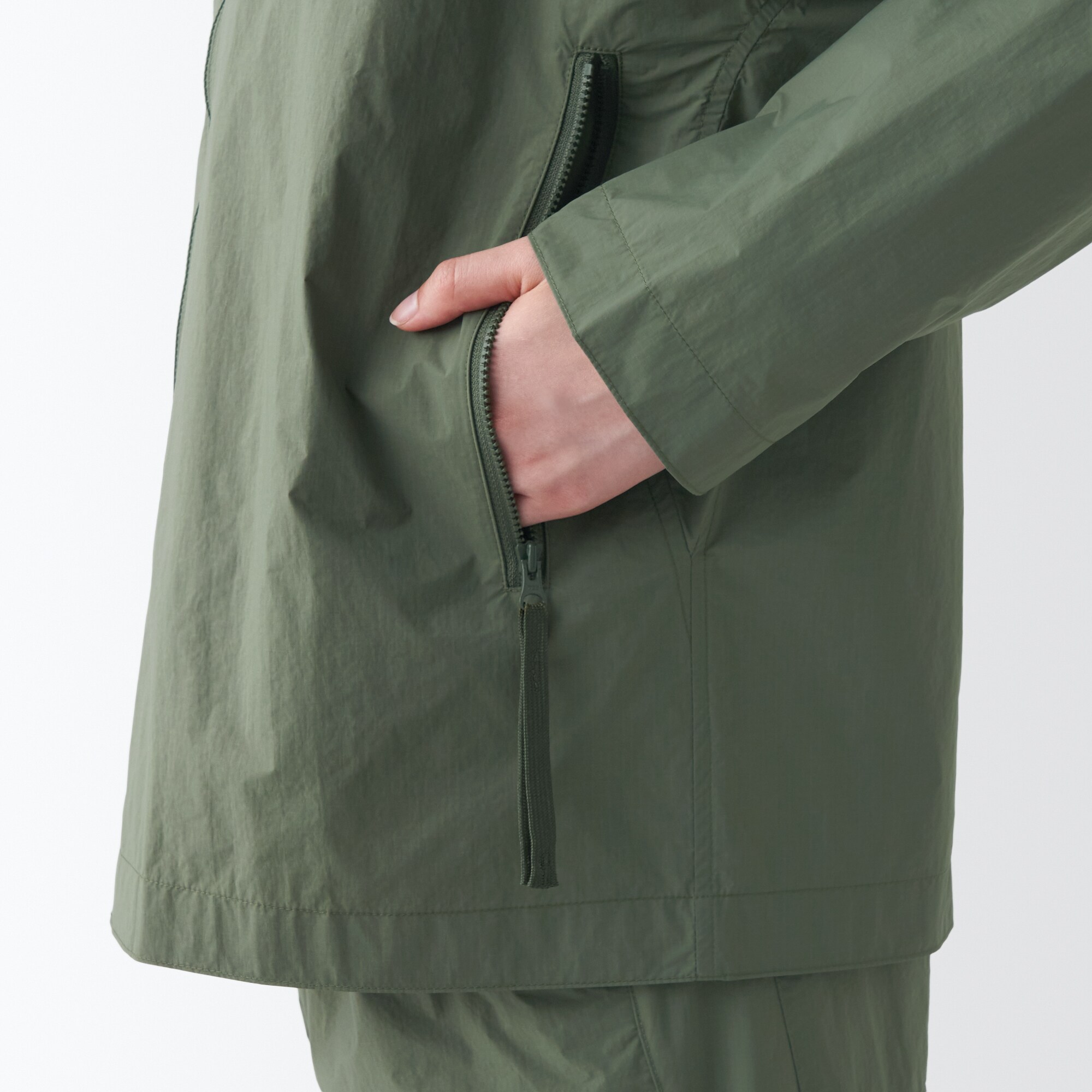 撥水防風ブルゾン