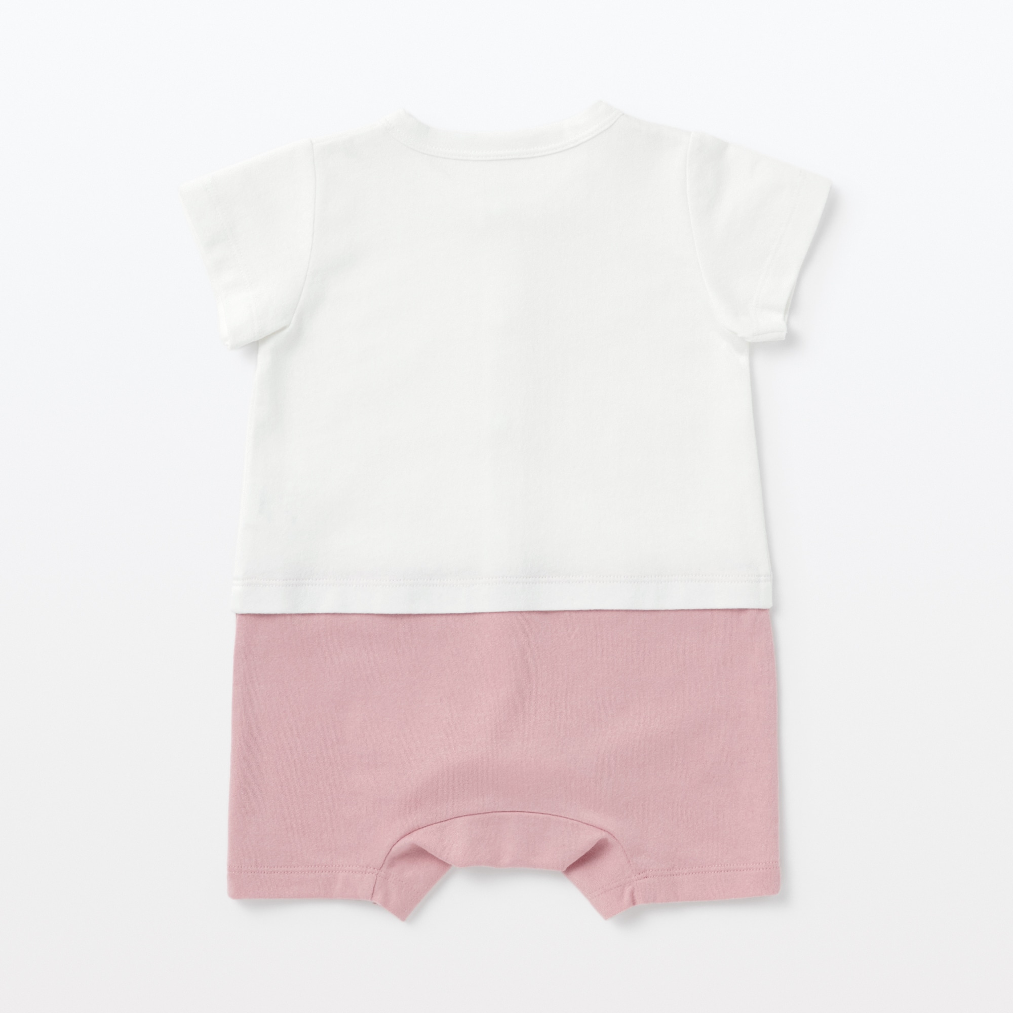 切り替え半袖ショートオール（ハイハイ期）