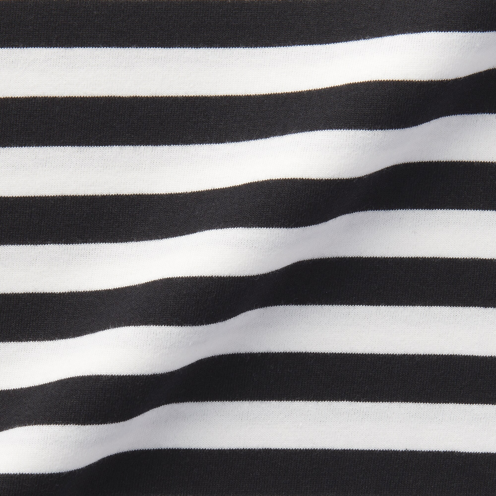 ベビー　あたまするっと　クルーネック長袖Ｔシャツ　ボーダー