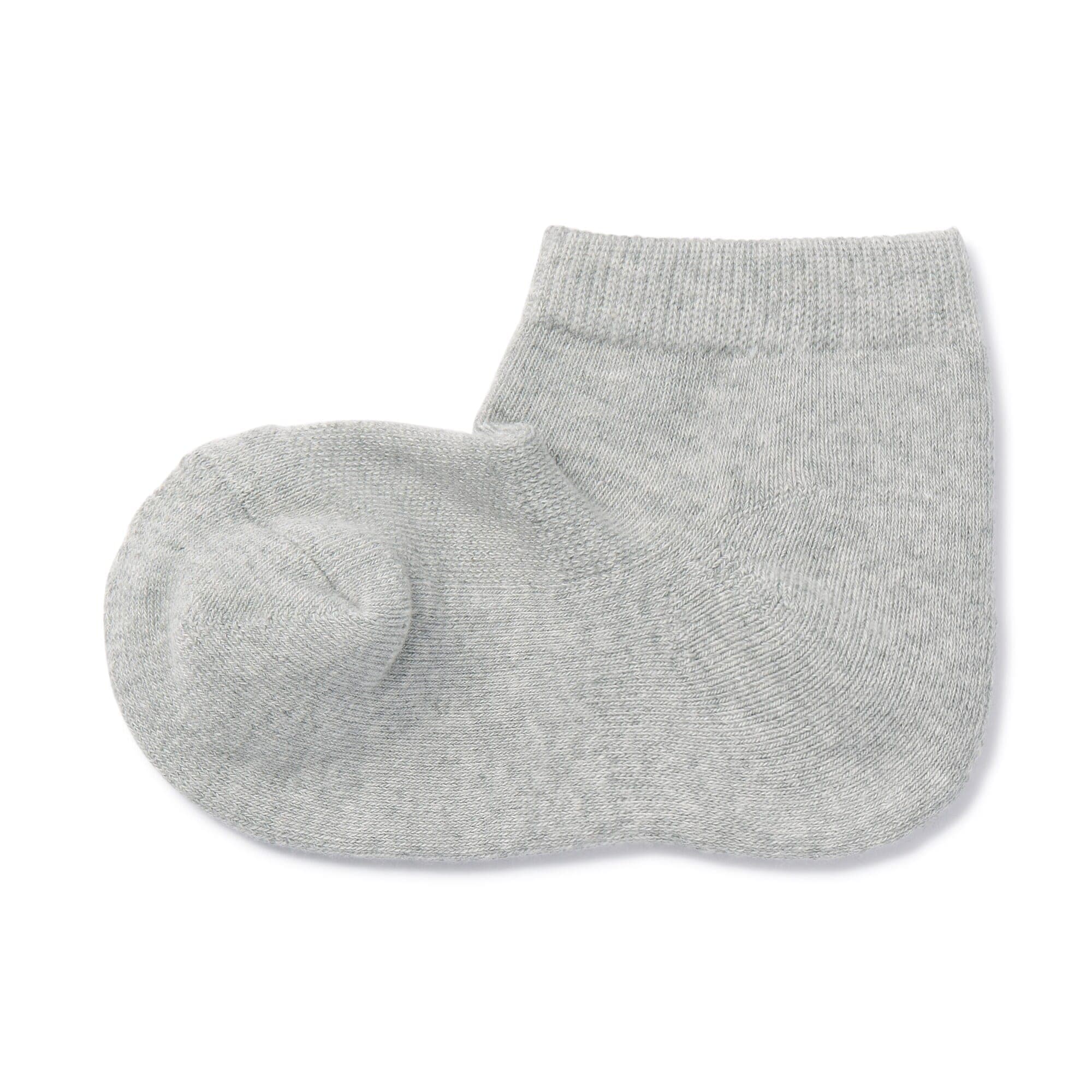 キッズ　足なり直角　パイル編み　厚手スニーカーイン（数量限定）