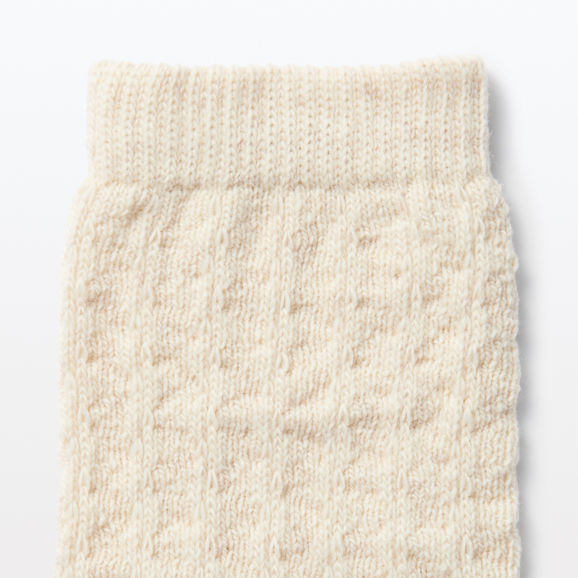 ヤク混　手にも使える　レッグウォーマー