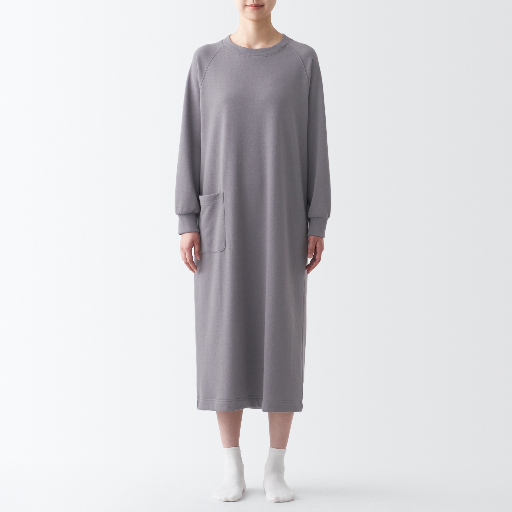 スウェットオーバーサイズワンピース