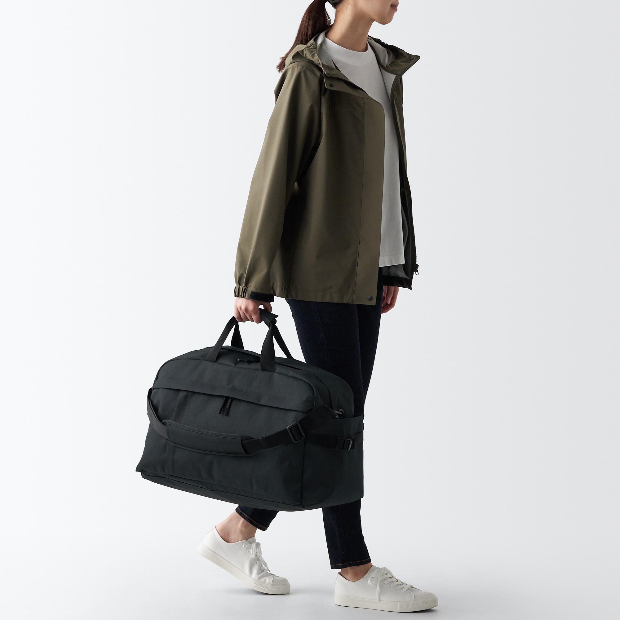 撥水ボストンバッグ