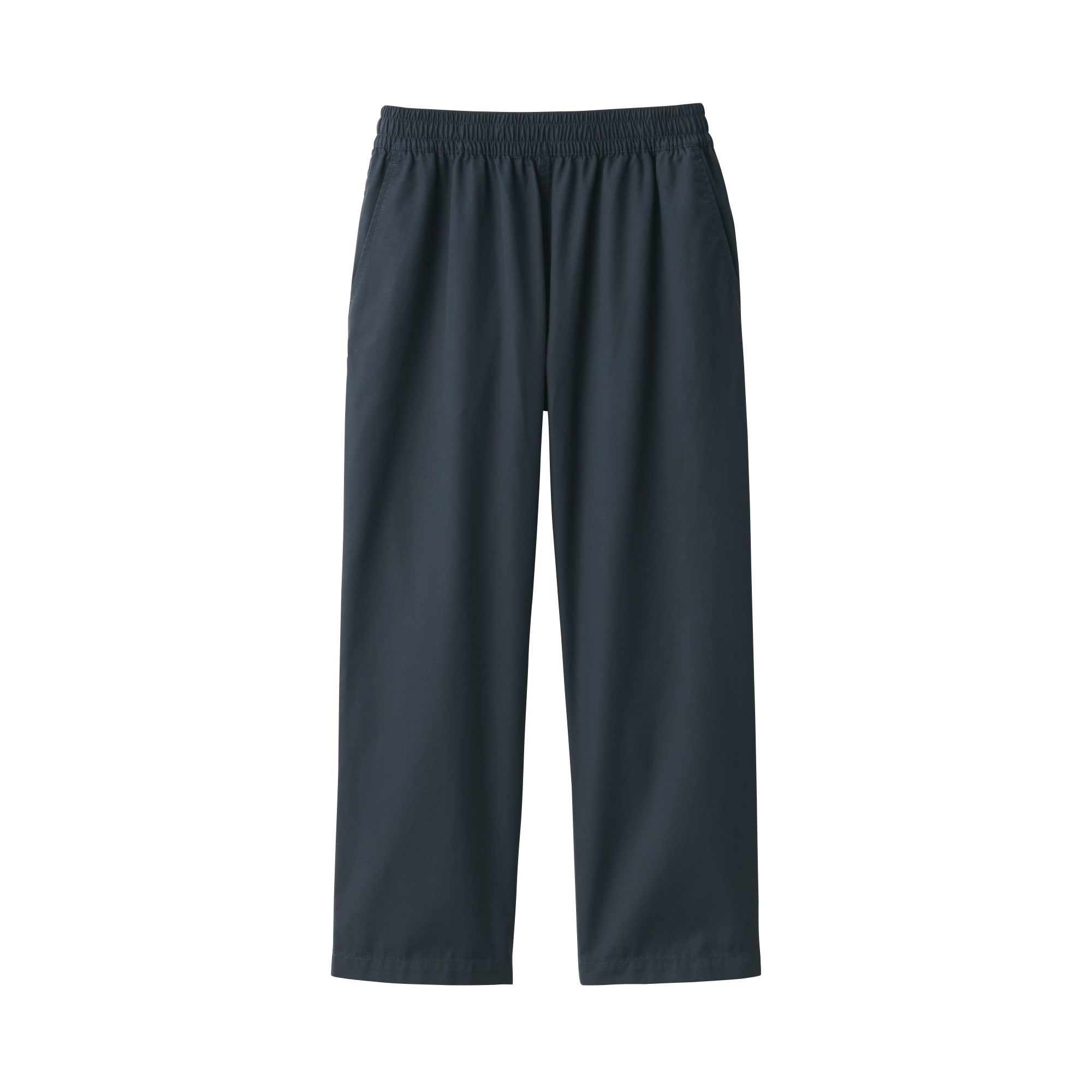 洗いざらしリヨセル混イージーパンツ