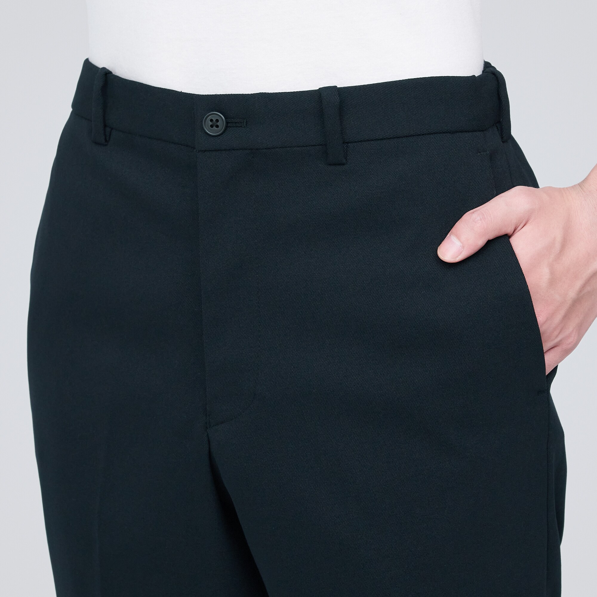 【セットアップ可能】起毛ストレッチパンツ