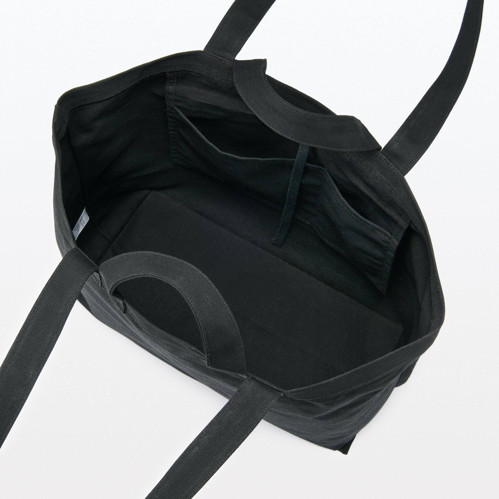 帆布　持ち手が二つあるトートバッグ