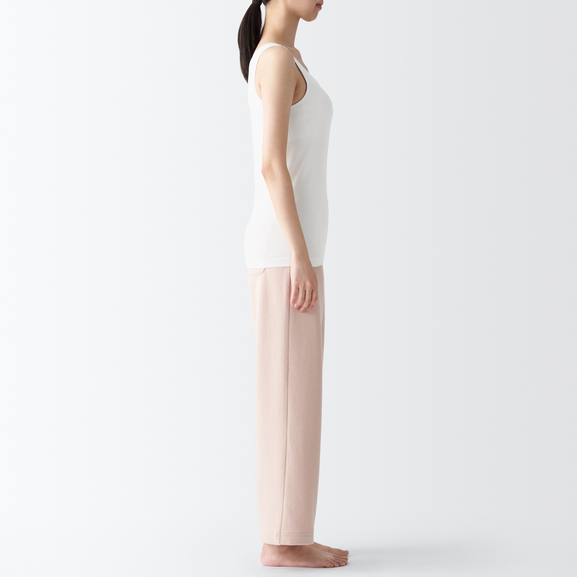 シルク混ブラタンクトップ