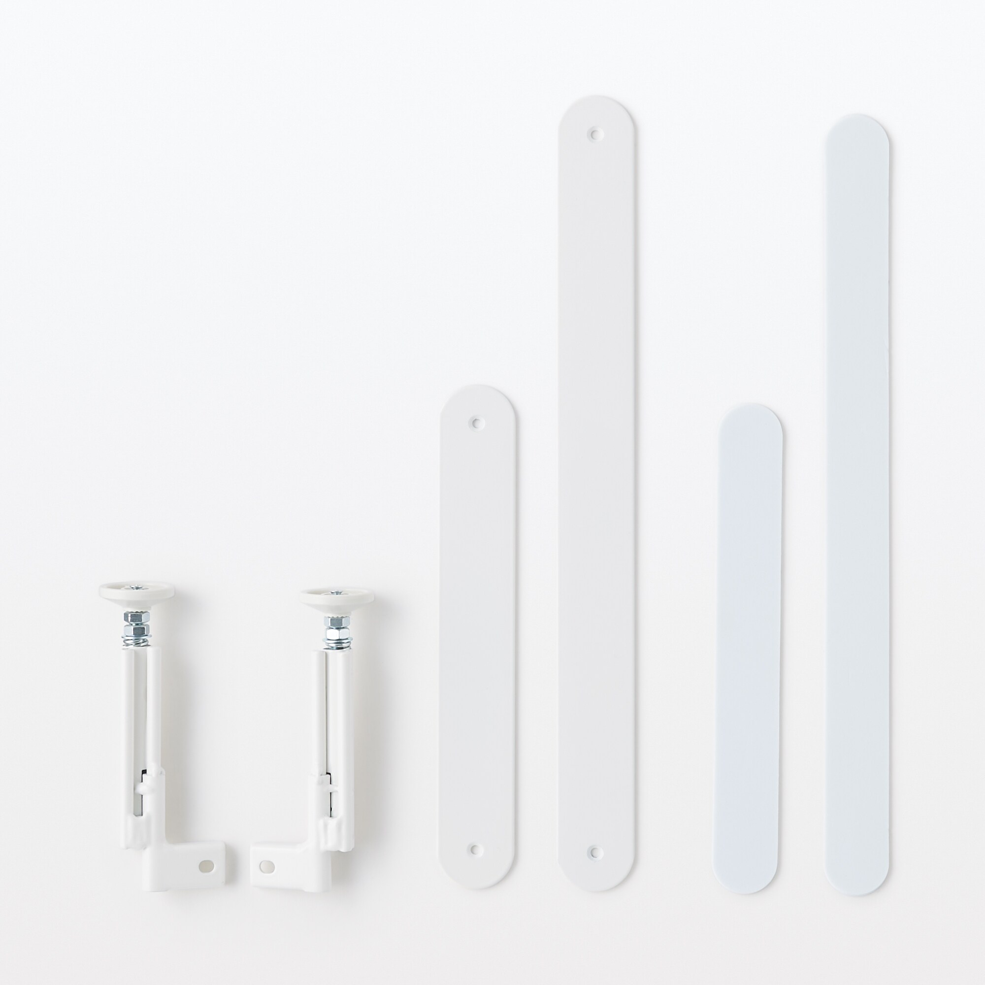 スチールユニットシェルフ用つっぱりパーツ・ライトグレー