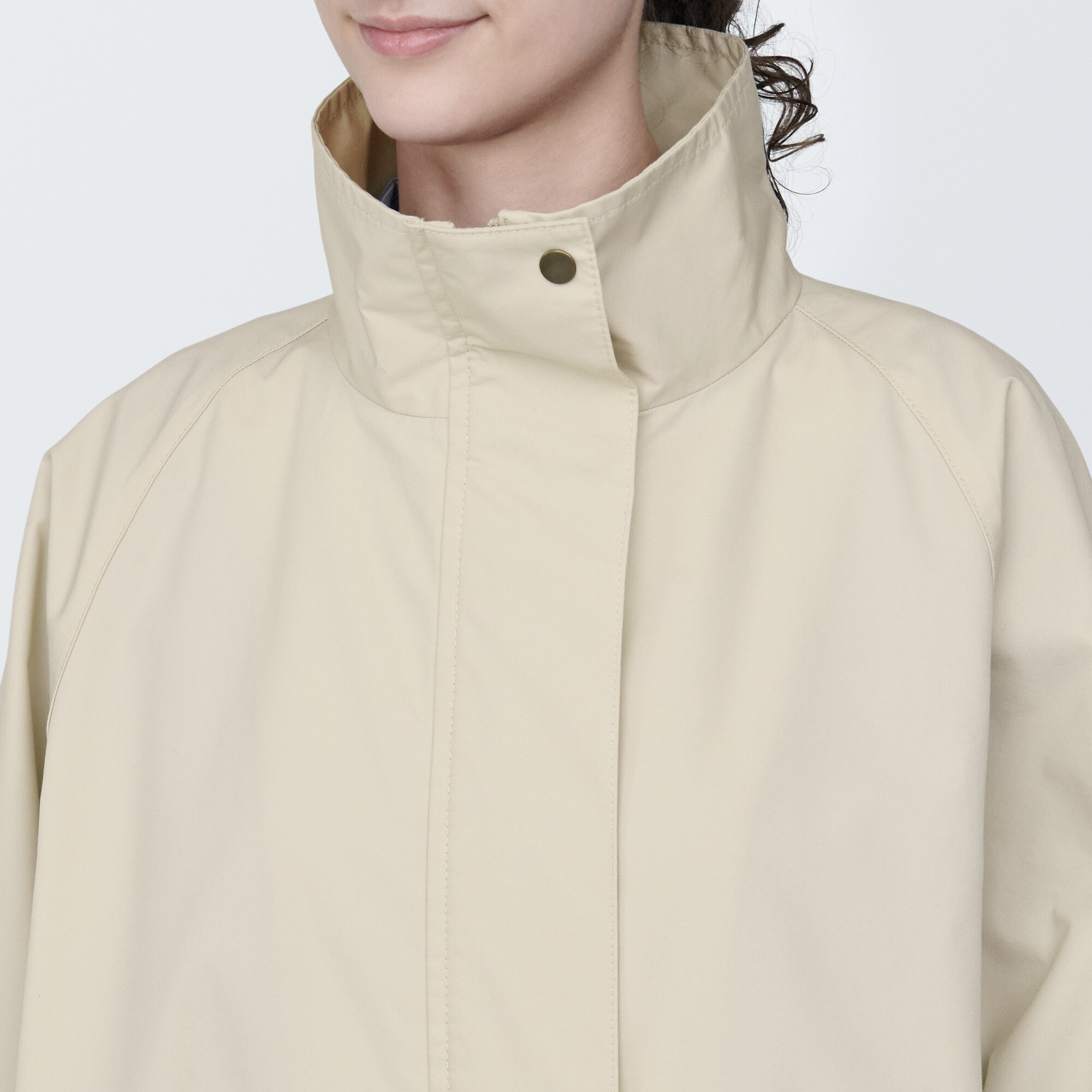 婦人　撥水スタンドカラーコート