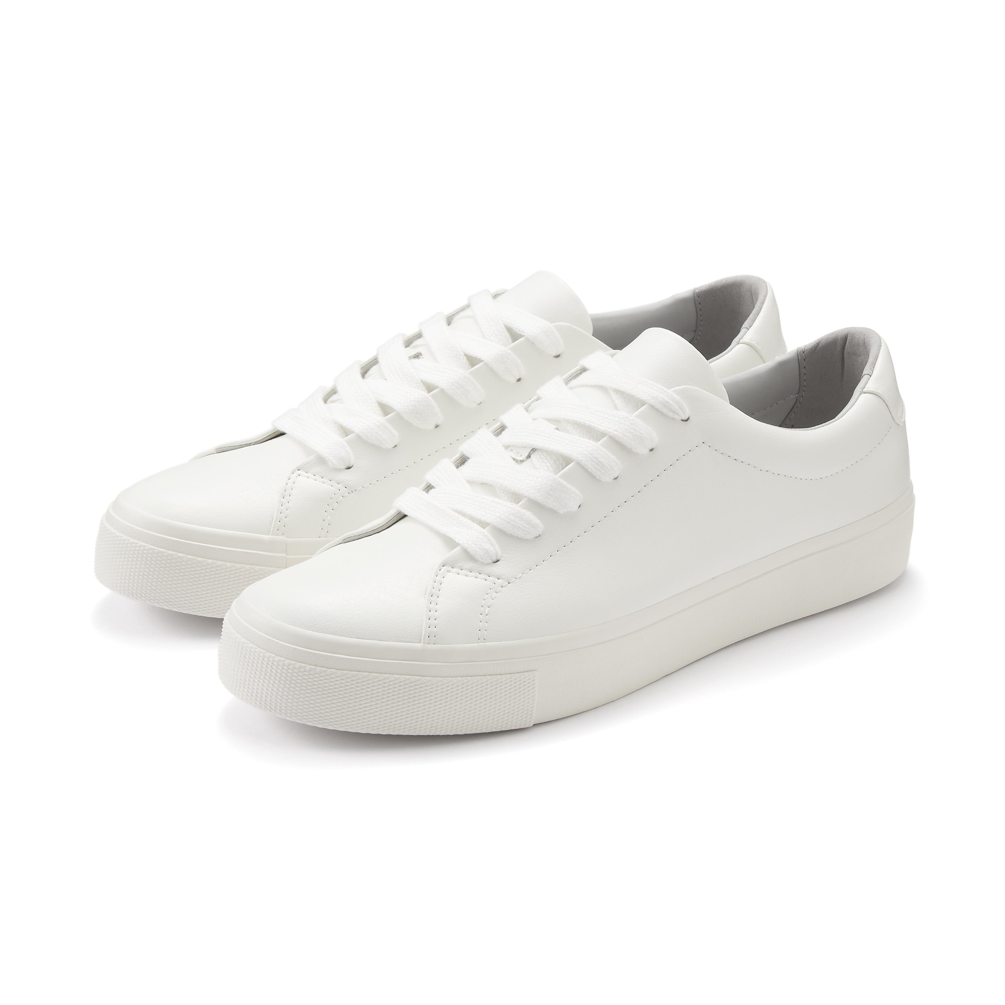 紳士　疲れにくい　再生レザースニーカー