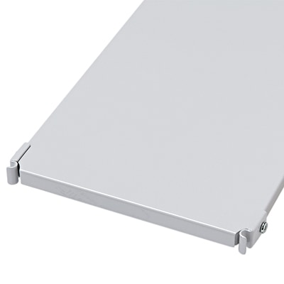 スチールユニットシェルフ・奥行２５ｃｍタイプ・追加用スチール棚・グレー