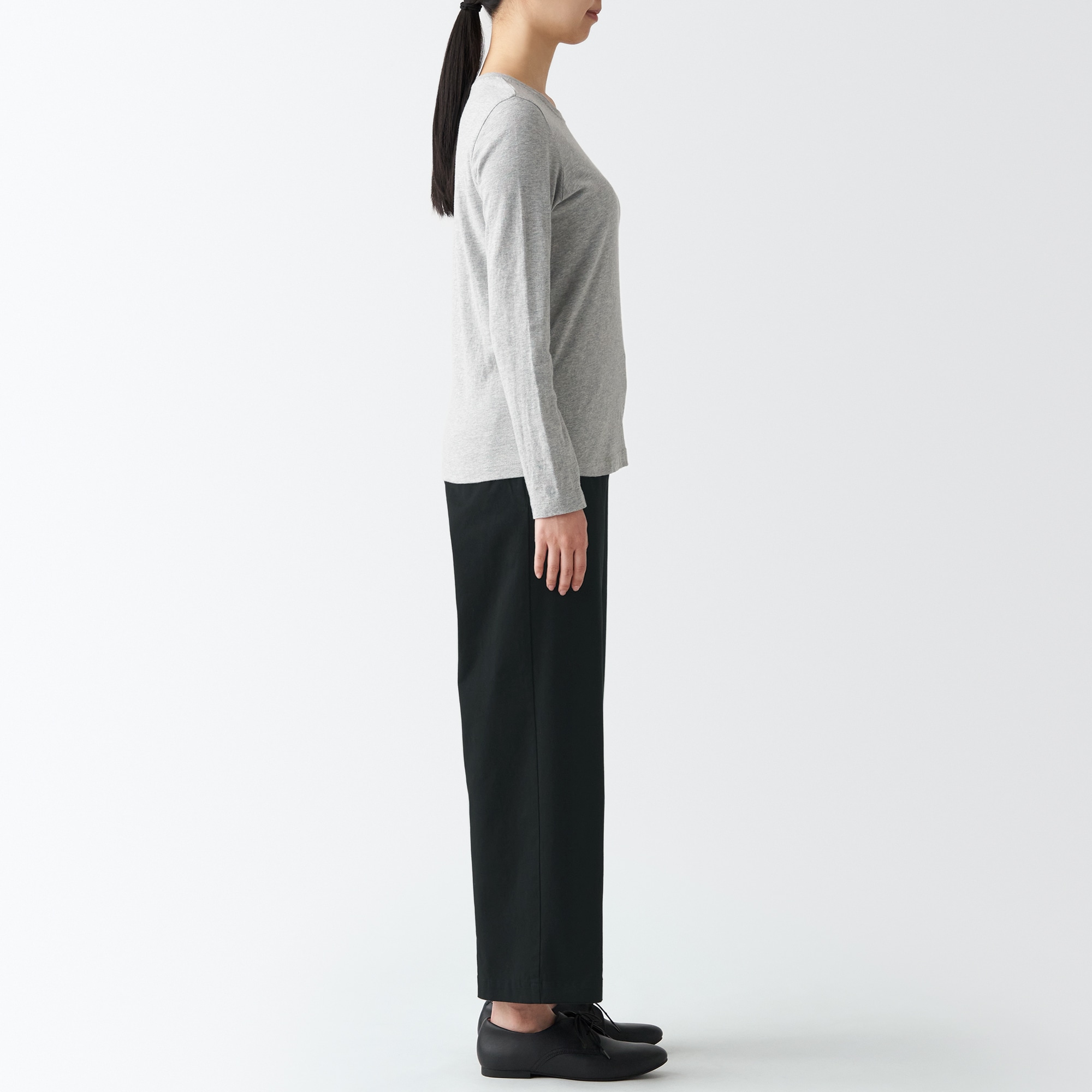 縦横ストレッチチノワイドパンツ（股下６６～７０ｃｍ）旧サイズ対応・数量限定