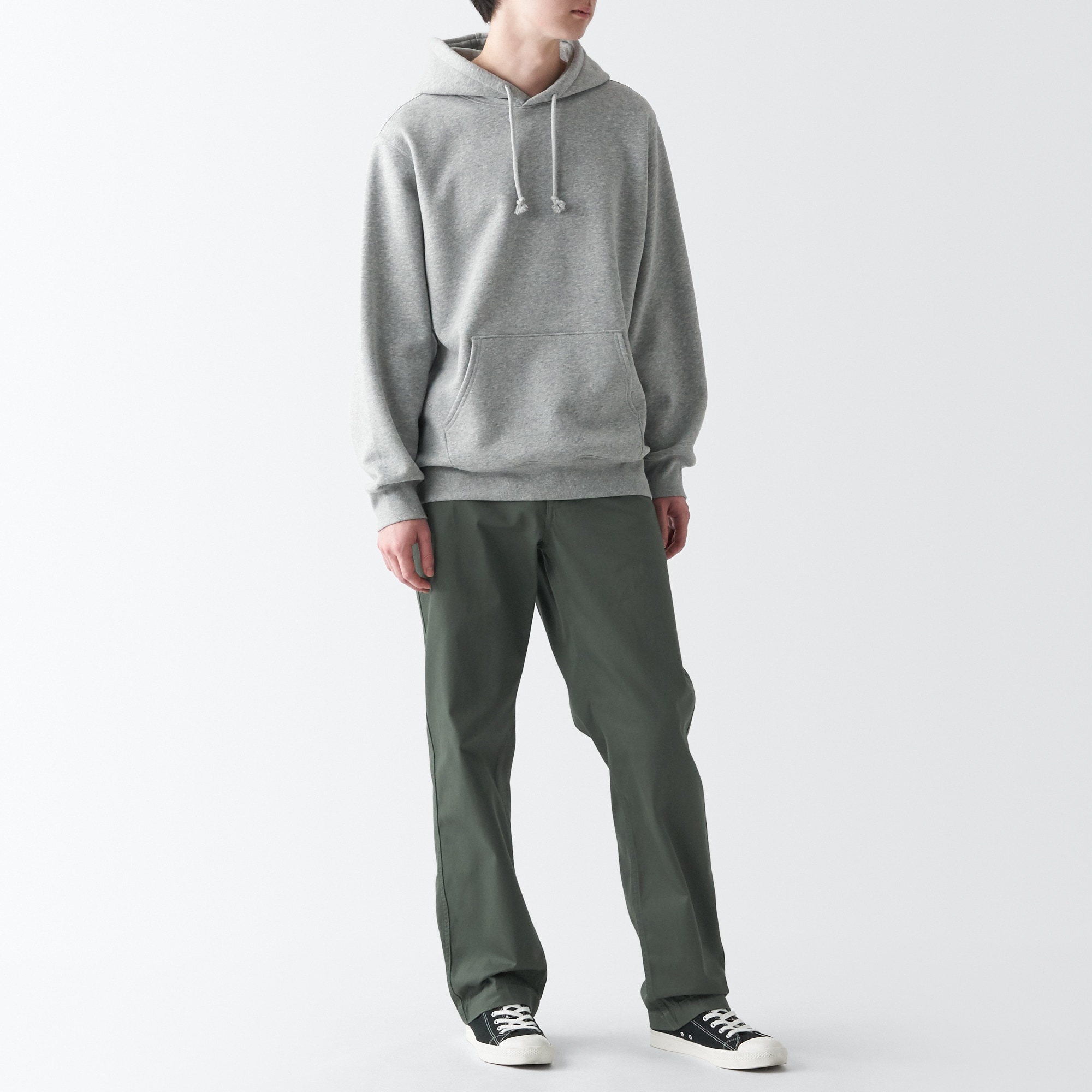 【レギュラー】ムラ糸チノレギュラーパンツ（股下８２ｃｍ）