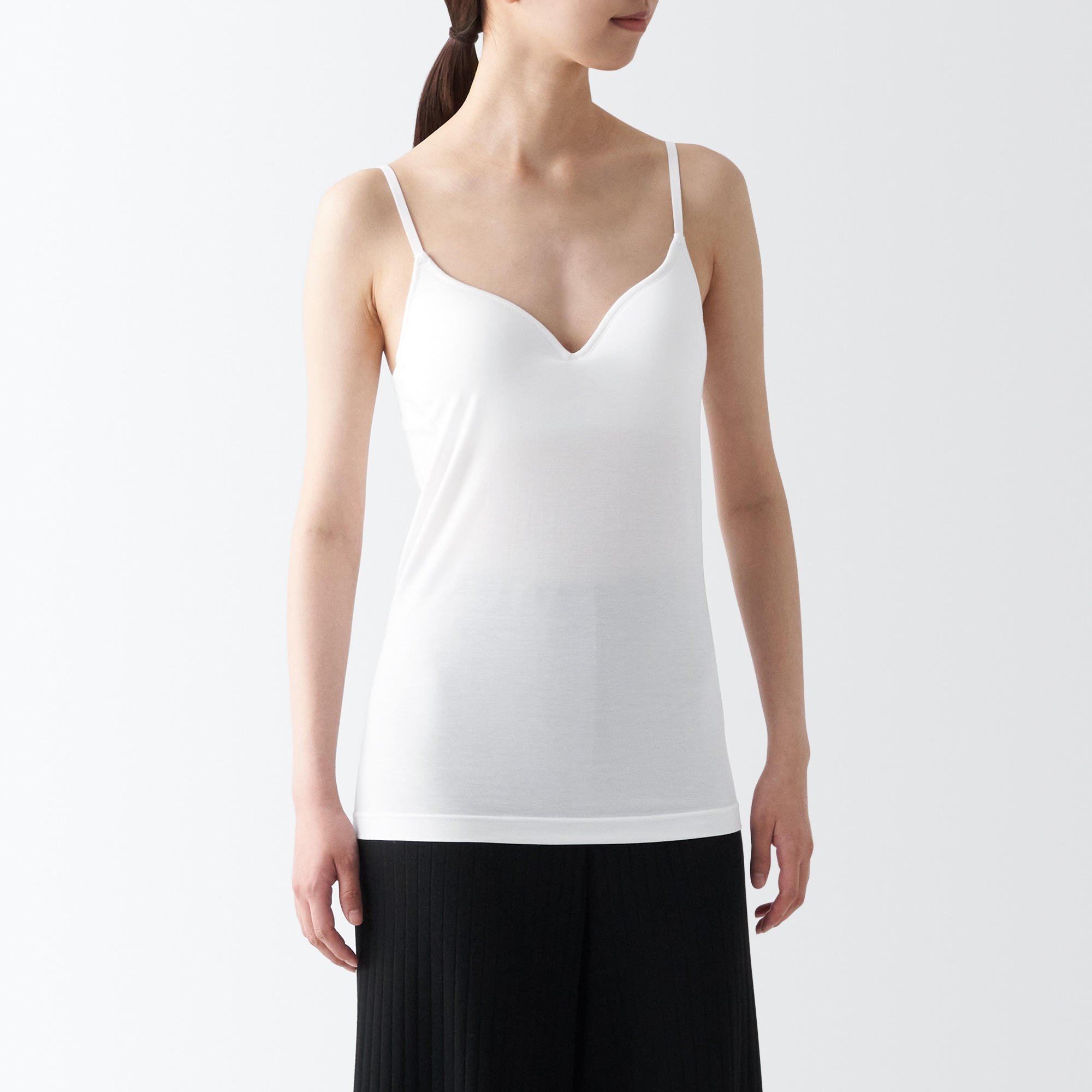 婦人　なめらかブラキャミソール