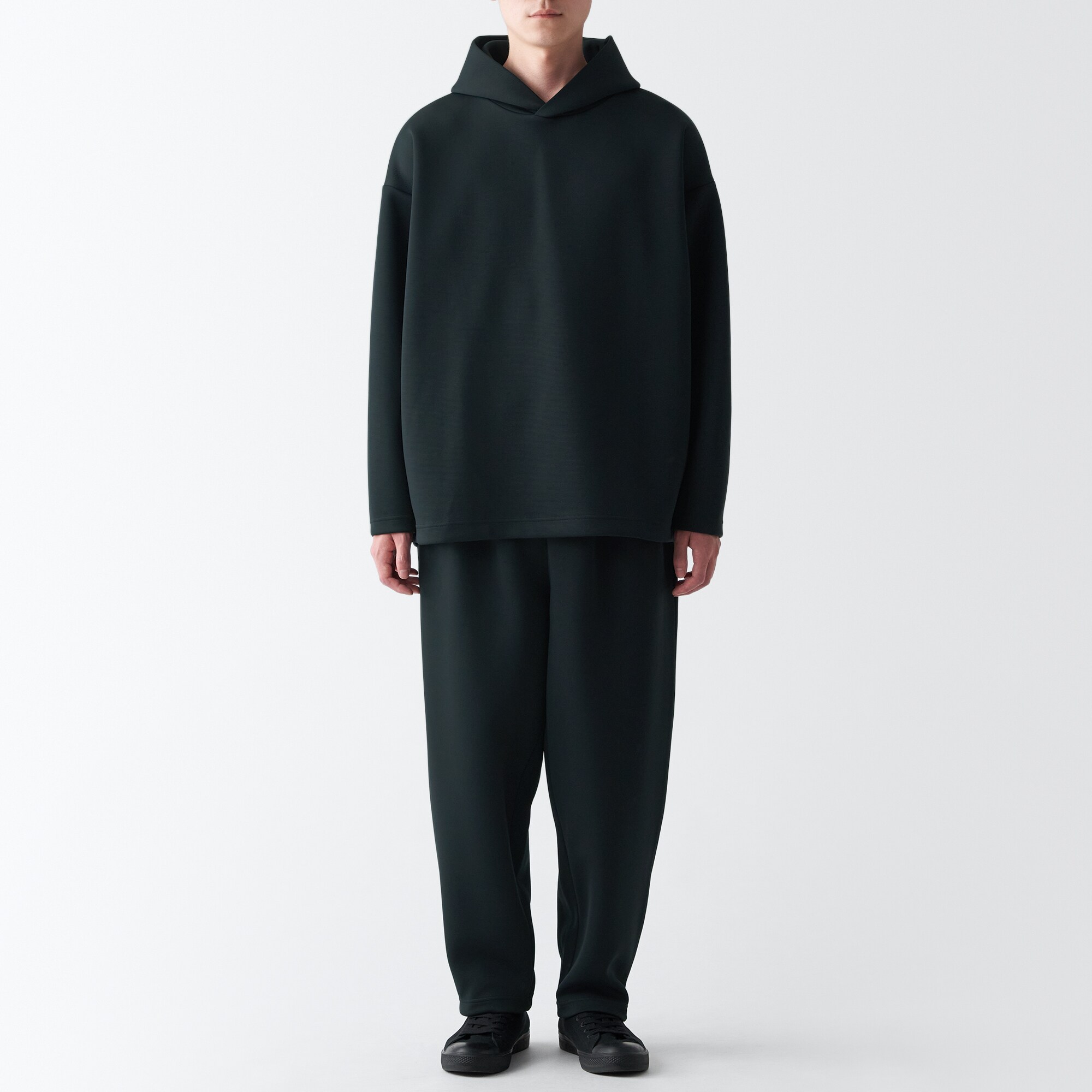 二重編みスウェットパンツ