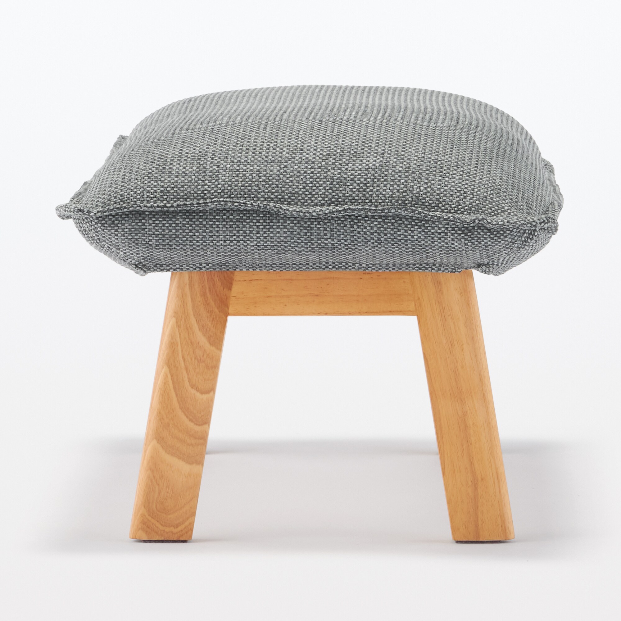 ハイバックリクライニングソファ用オットマン　ポリエステル平織