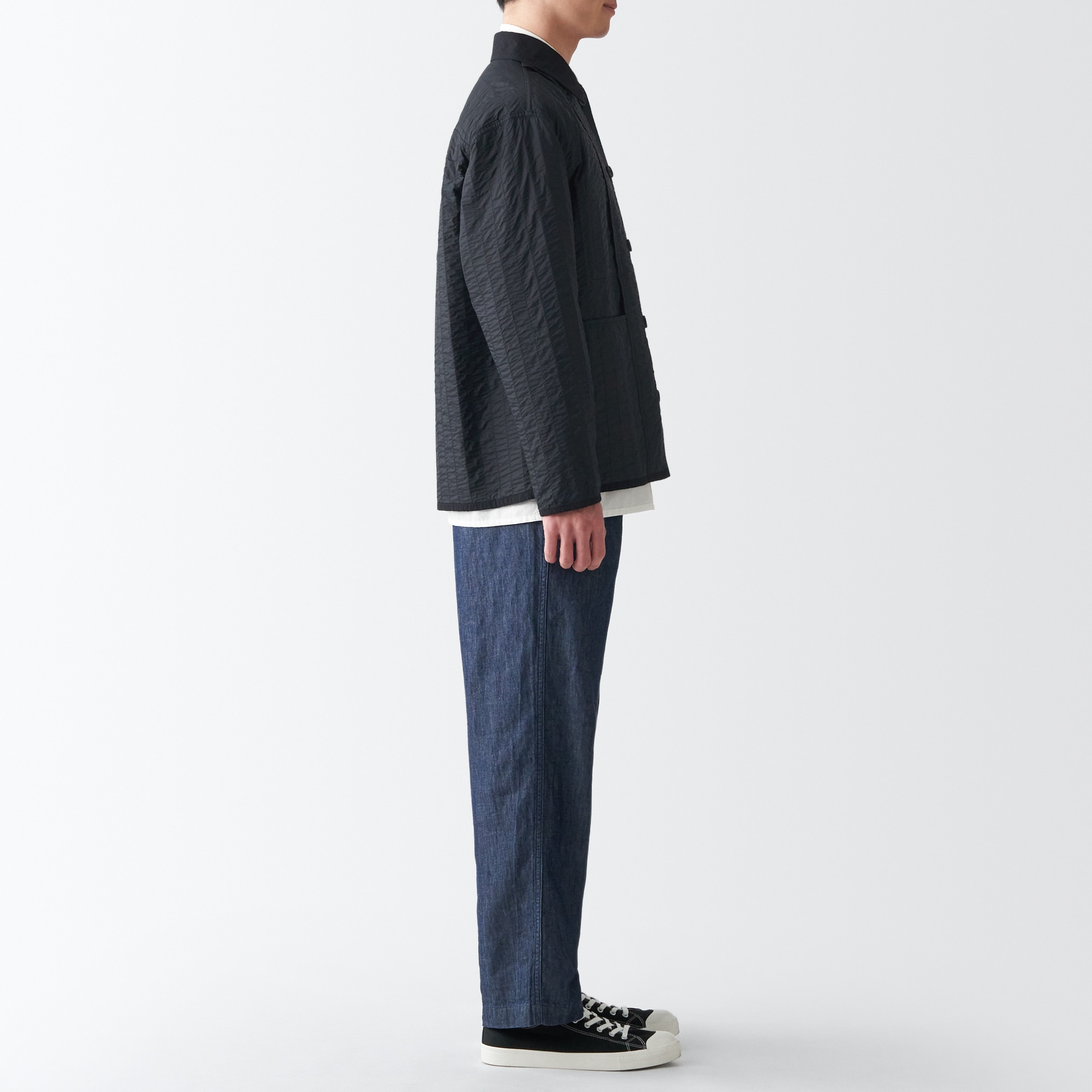 リバーシブルキルトジャケット（紳士）